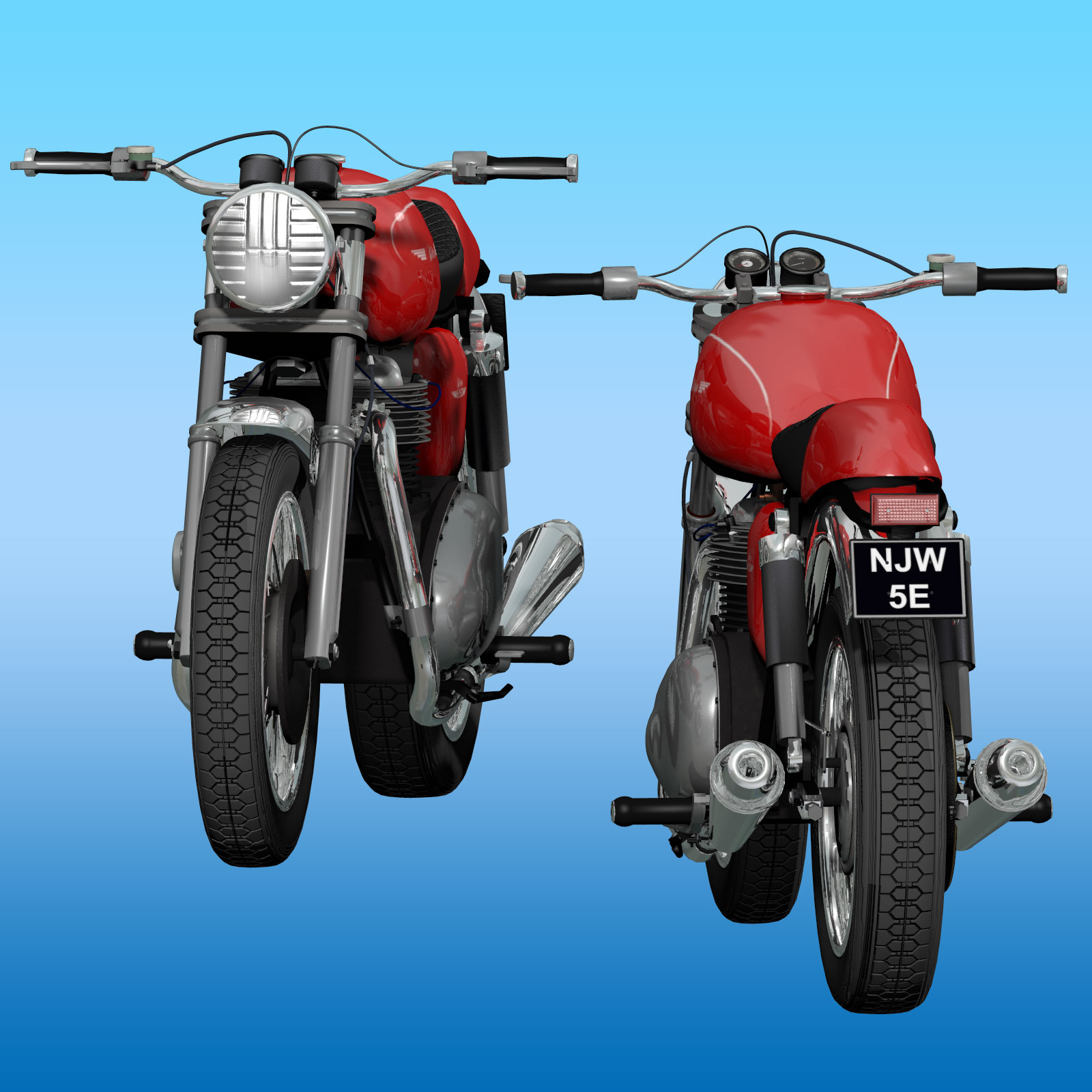 Classic Bike 1 by N/A