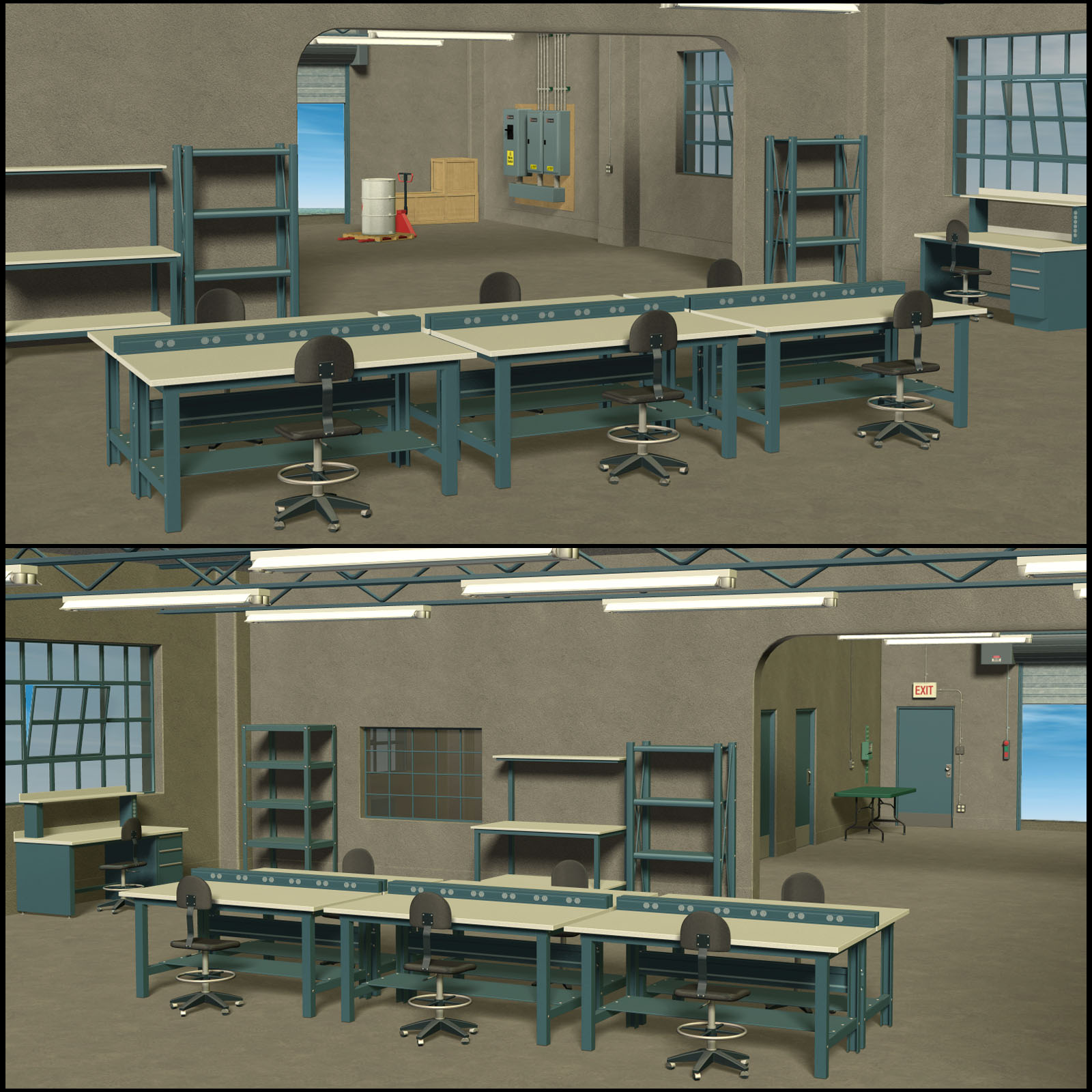 Industrial Workshop by N/A