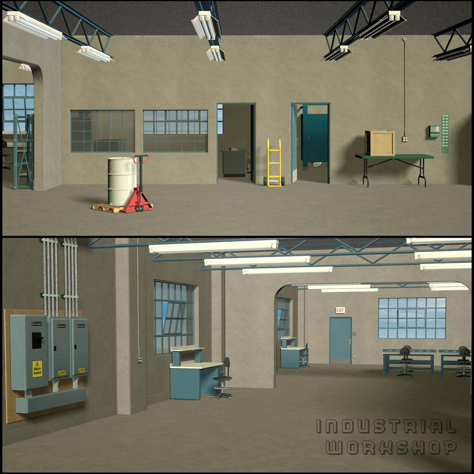 Industrial Workshop by N/A