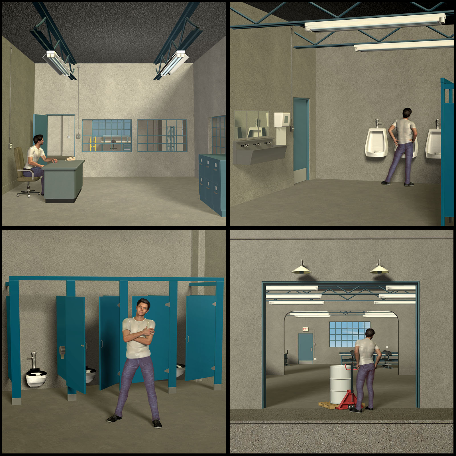 Industrial Workshop by N/A