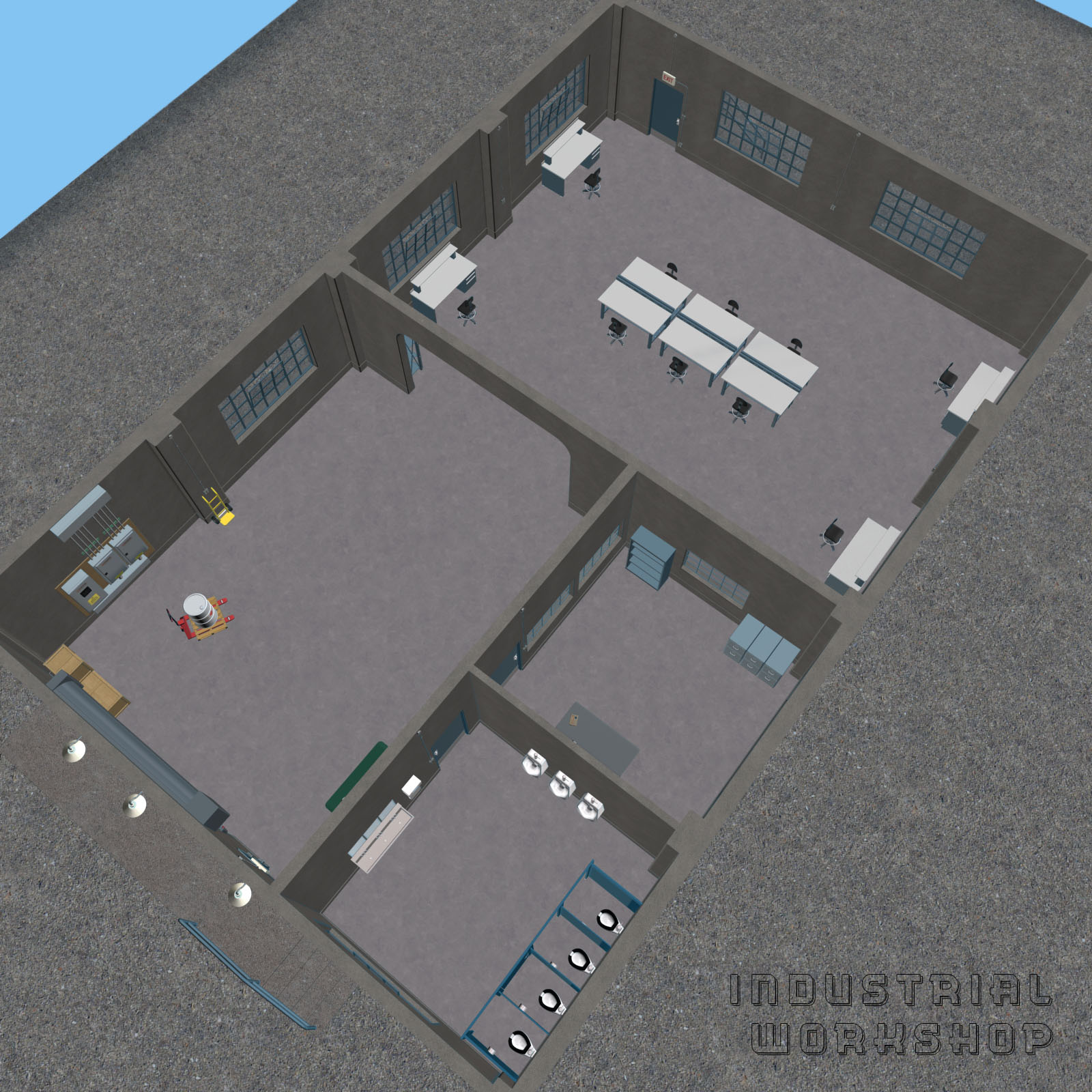 Industrial Workshop by N/A