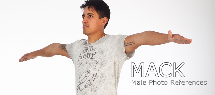 Mack: Nude Male Full Figure Photo References by N/A