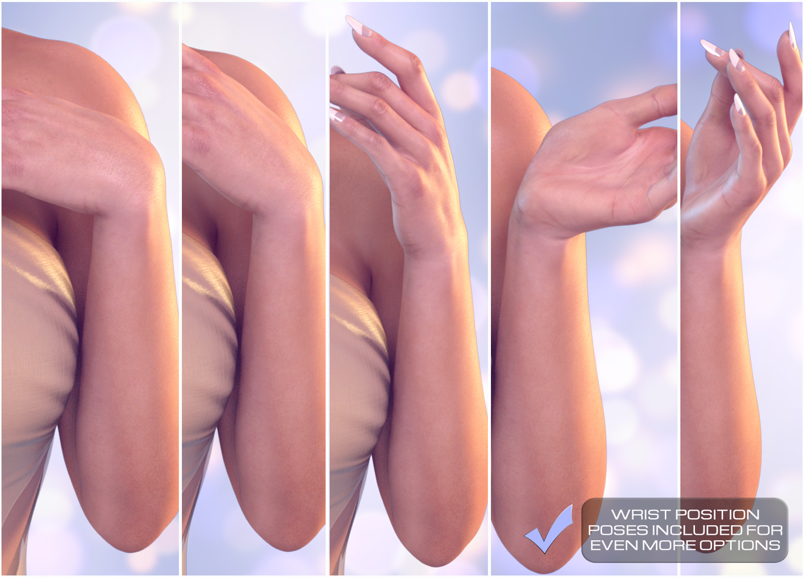 Z Perfect Hands for Genesis 3 Female by N/A