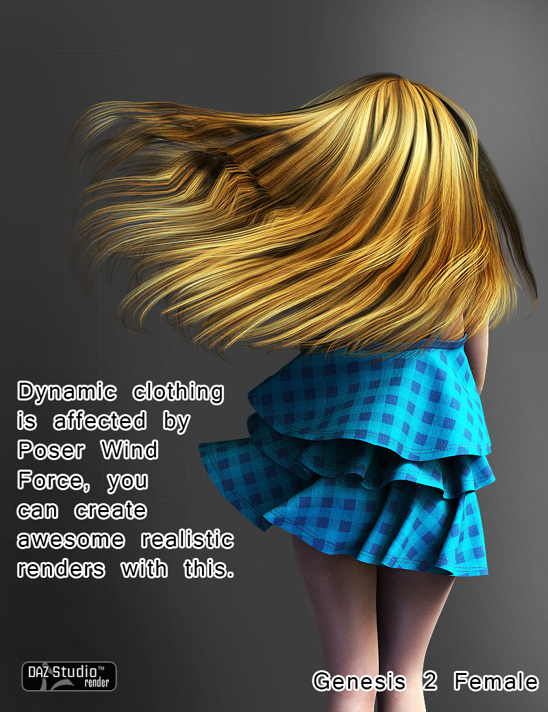Dynamic Ruffle Dress by N/A