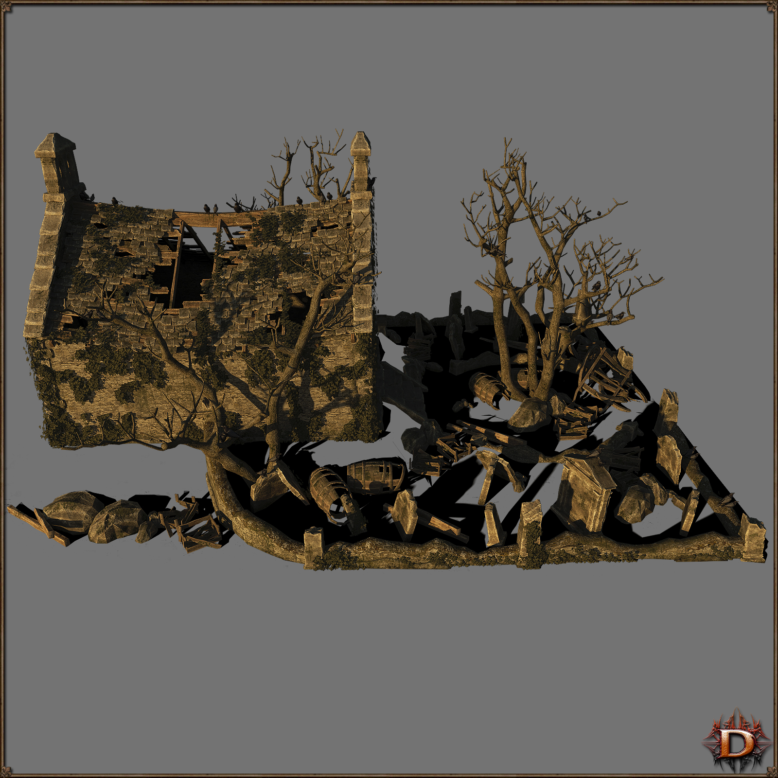 Medieval Cemetary by N/A