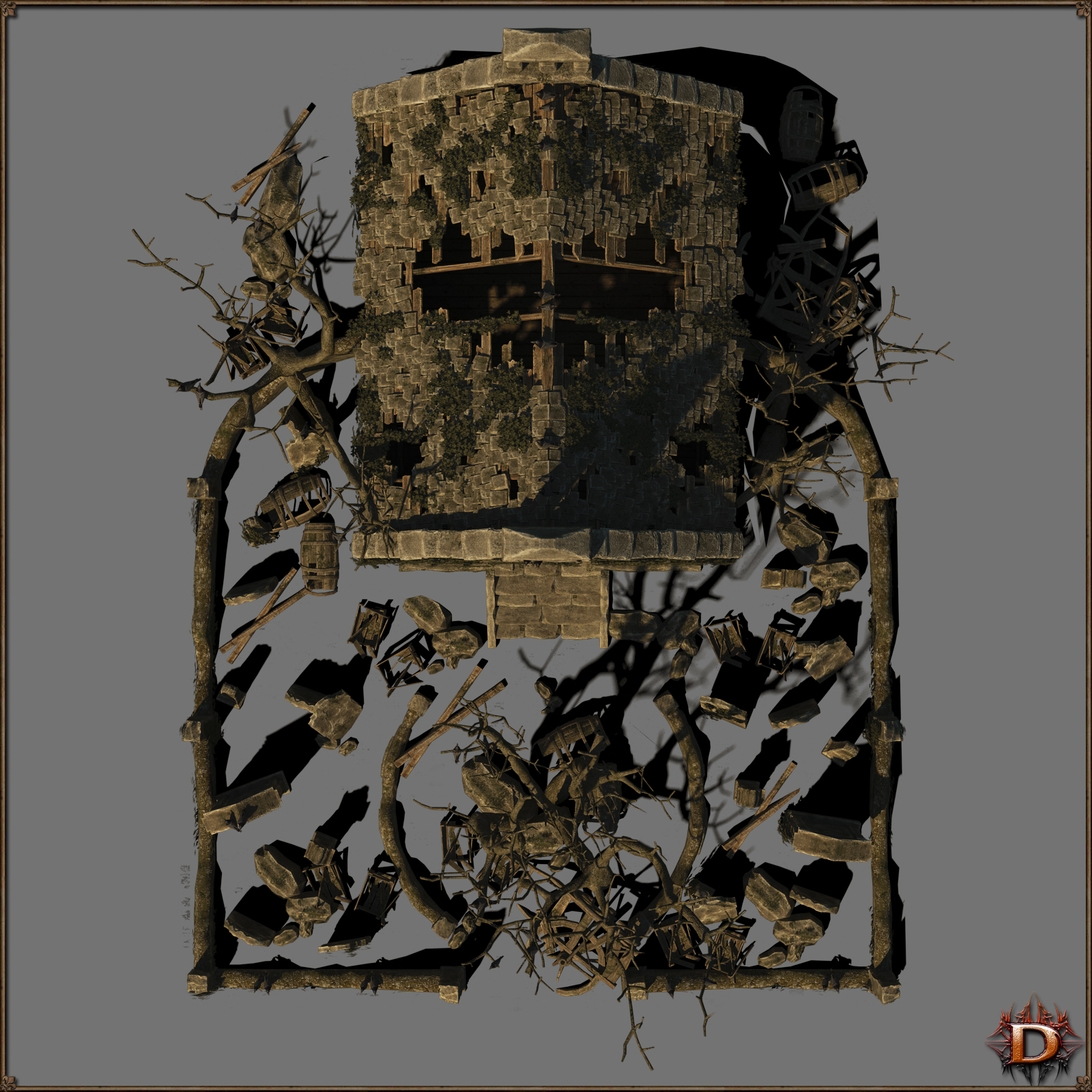 Medieval Cemetary by N/A