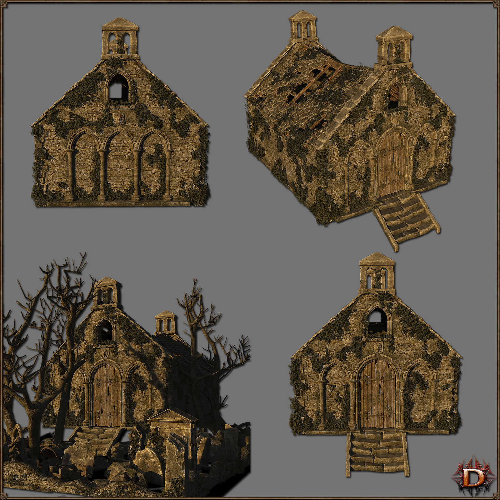 Medieval Cemetary by N/A