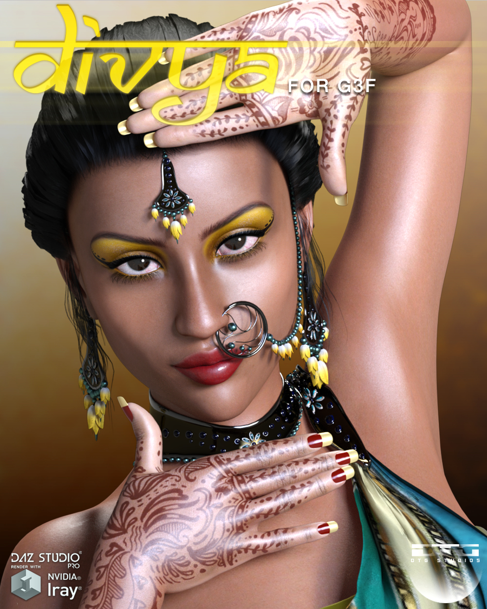 DTG Studios' Divya for G3F by N/A