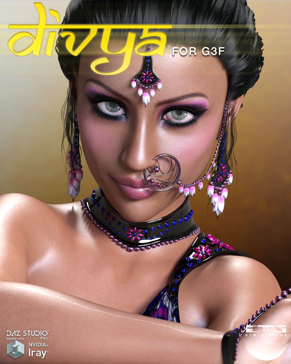 DTG Studios' Divya for G3F by N/A