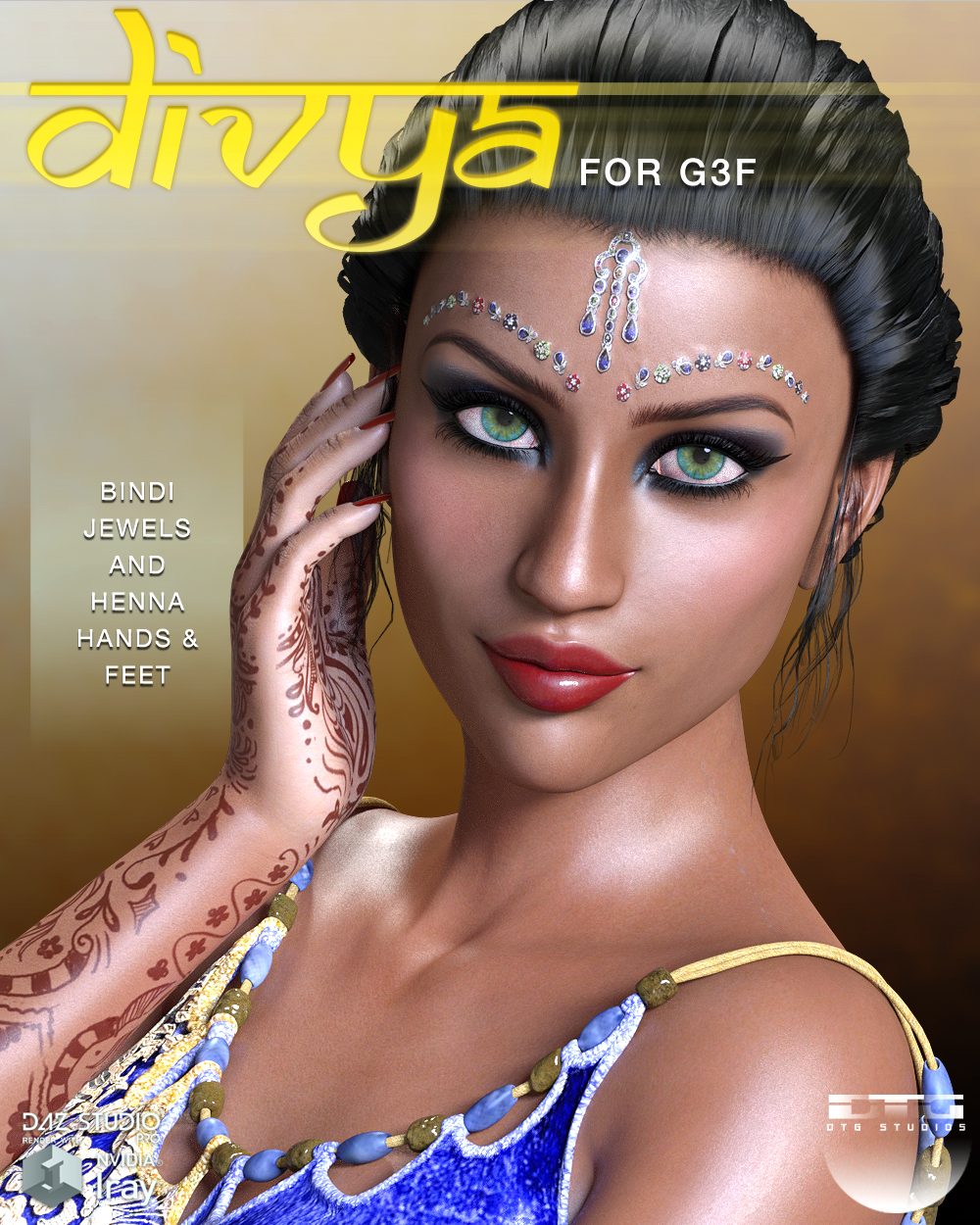 DTG Studios' Divya for G3F by N/A