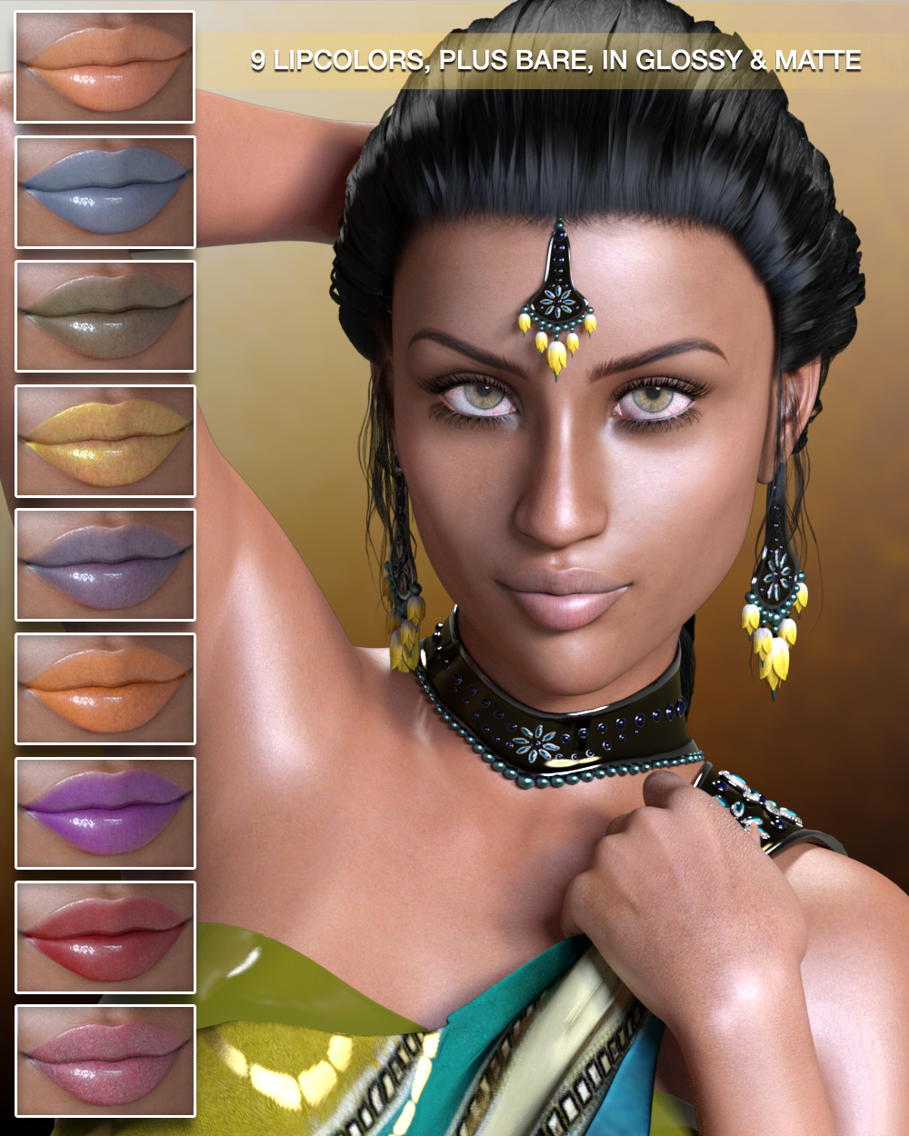 DTG Studios' Divya for G3F by N/A