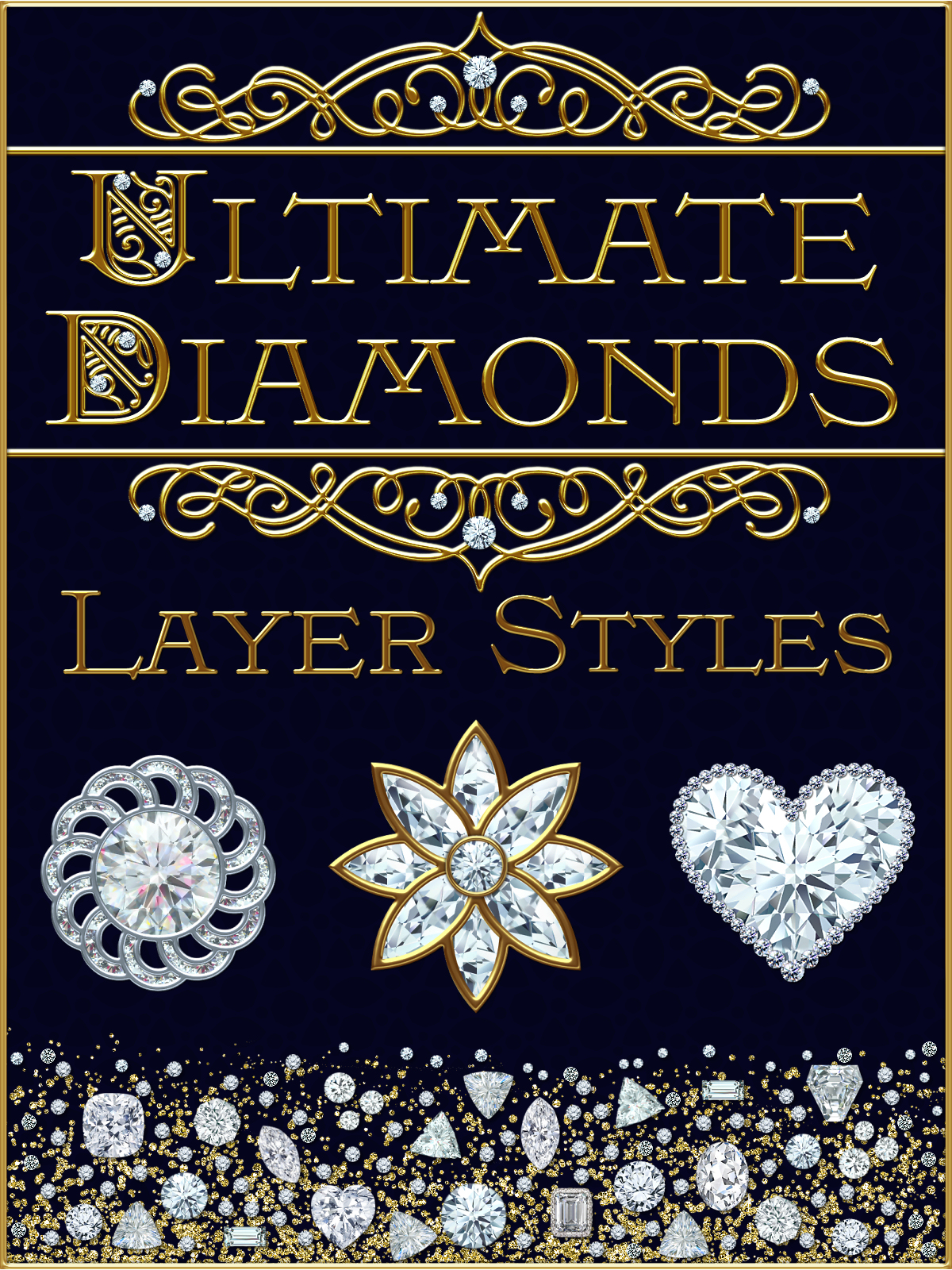 Ultimate Diamonds Layer Styles by N/A