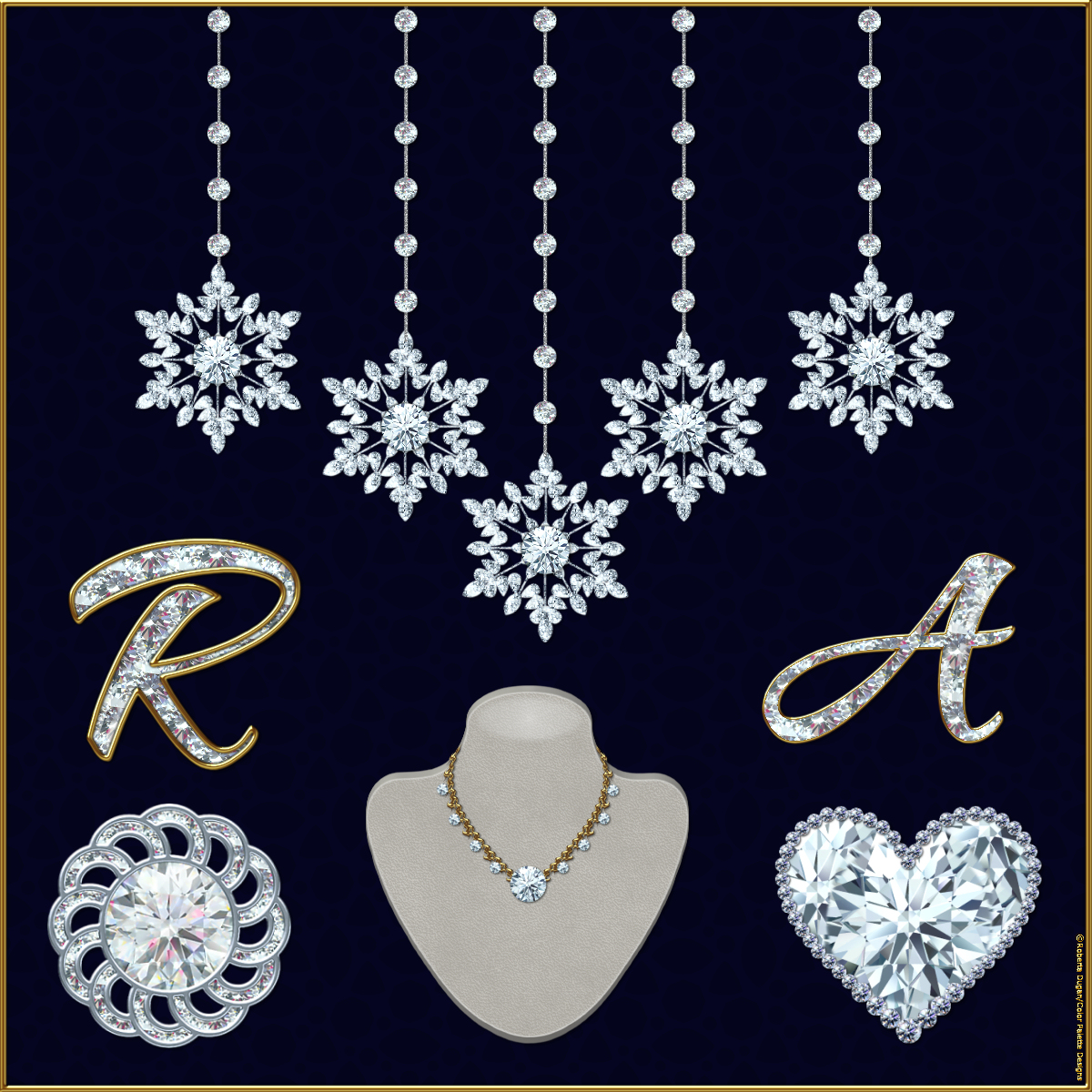 Ultimate Diamonds Layer Styles by N/A