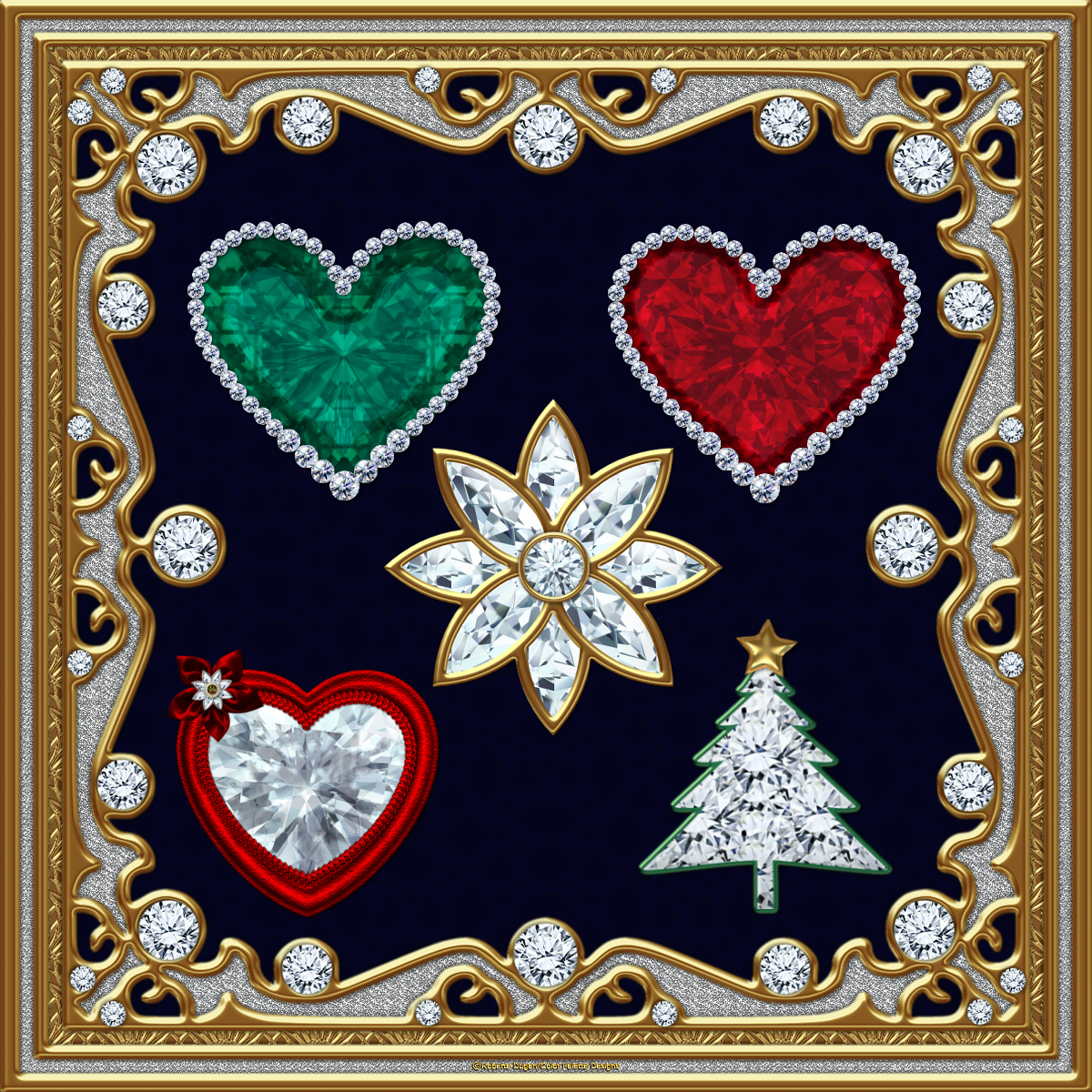 Ultimate Diamonds Layer Styles by N/A