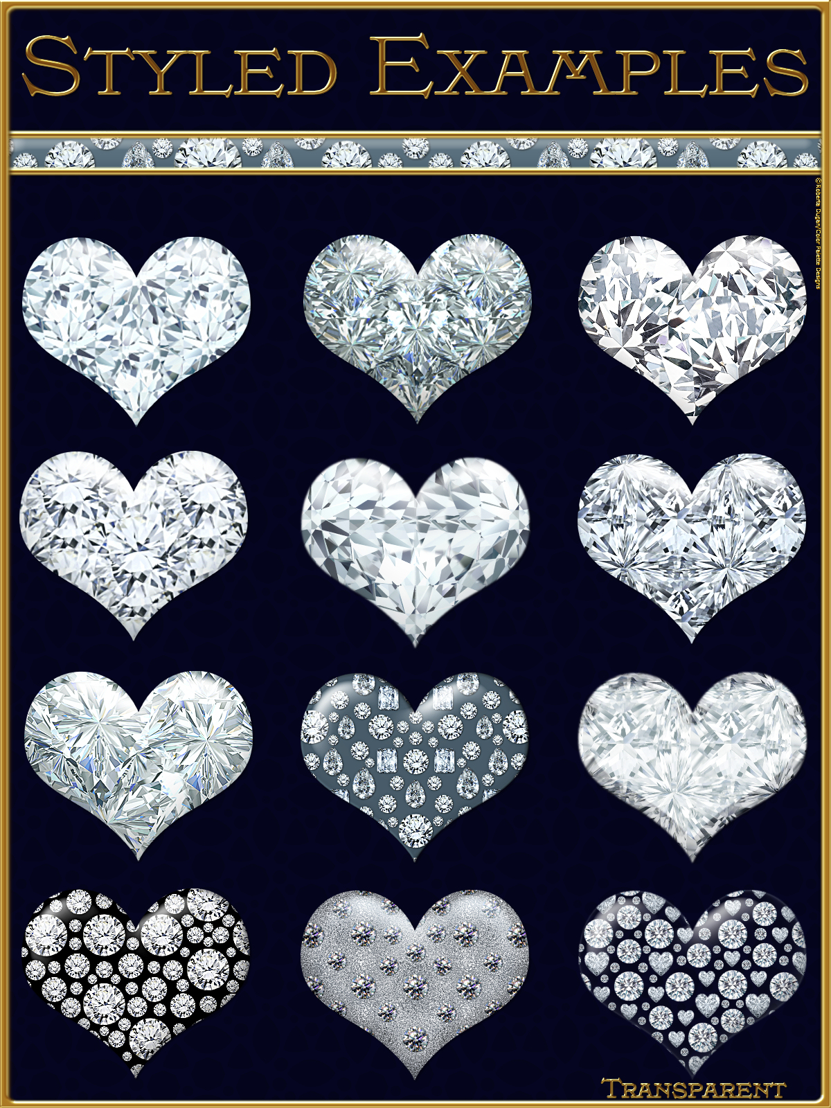 Ultimate Diamonds Layer Styles by N/A