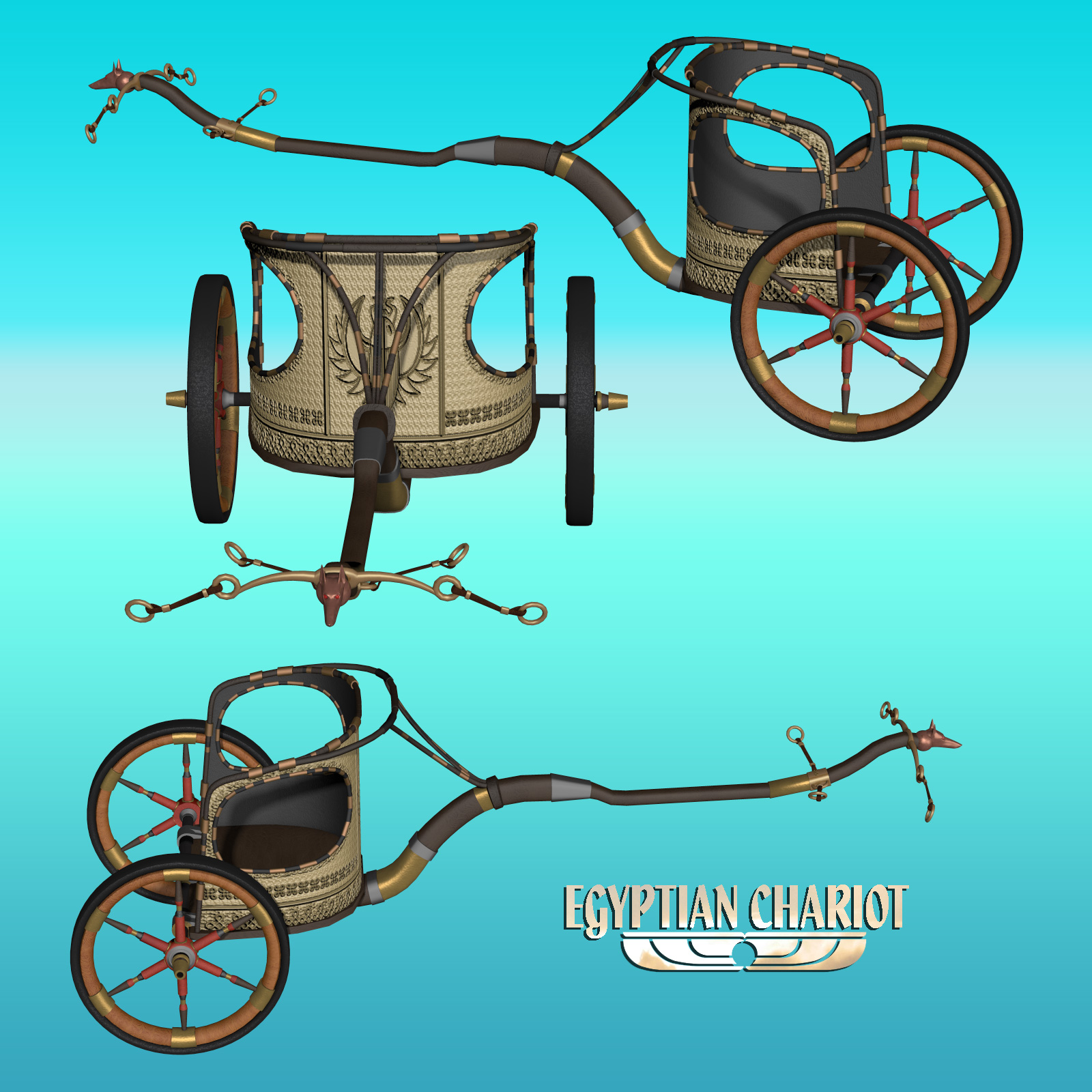 Egyptian Chariot by N/A