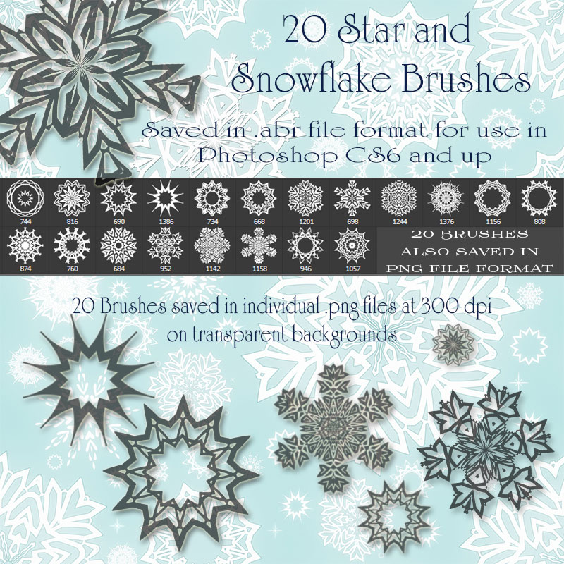 Star and Snowflakes by N/A