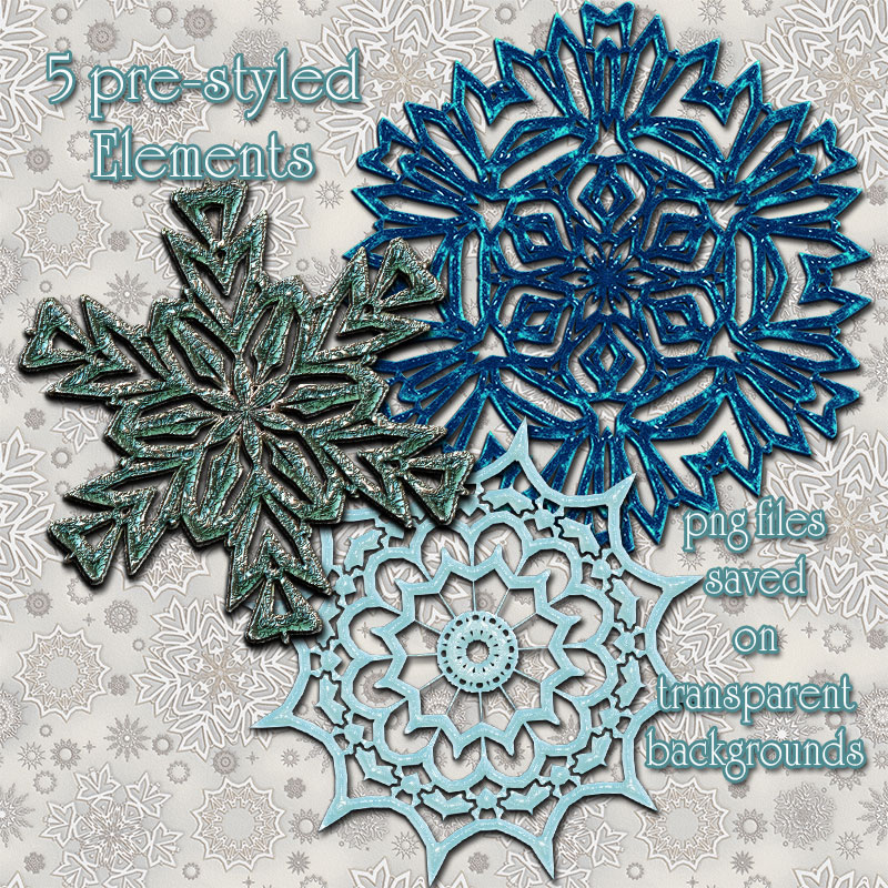 Star and Snowflakes by N/A