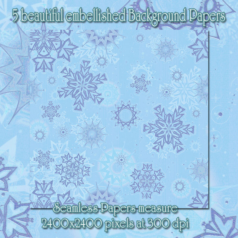 Star and Snowflakes by N/A
