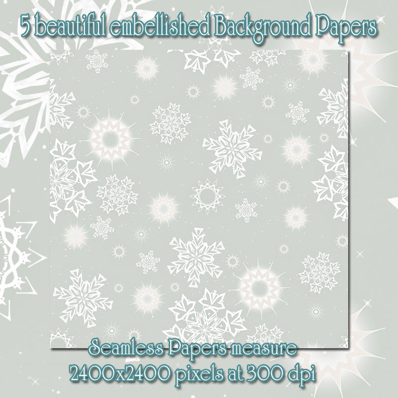 Star and Snowflakes by N/A