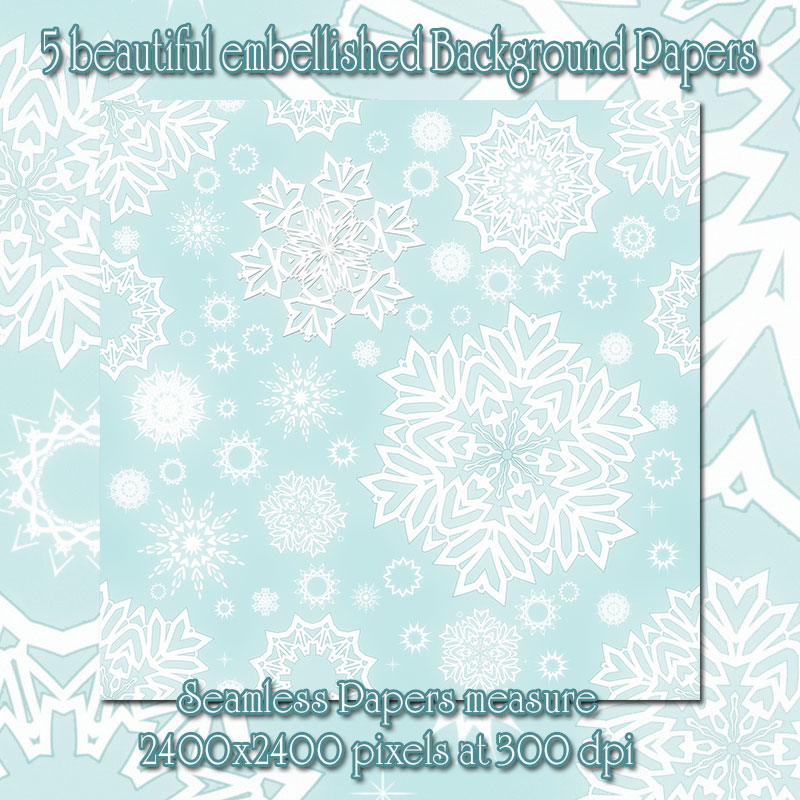 Star and Snowflakes by N/A