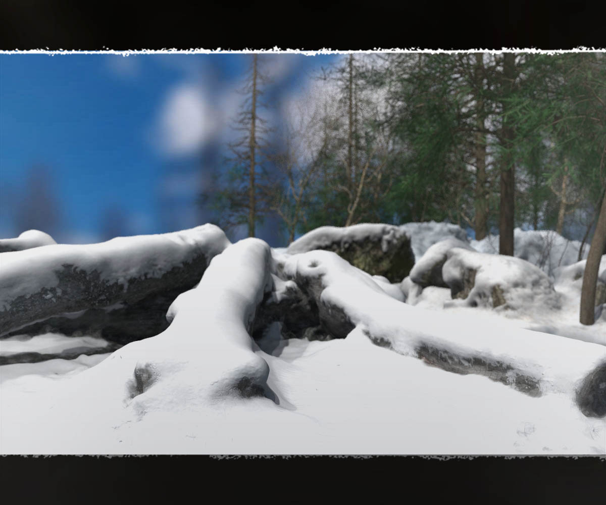 3D Scenery: Nordic Winter Woods by N/A
