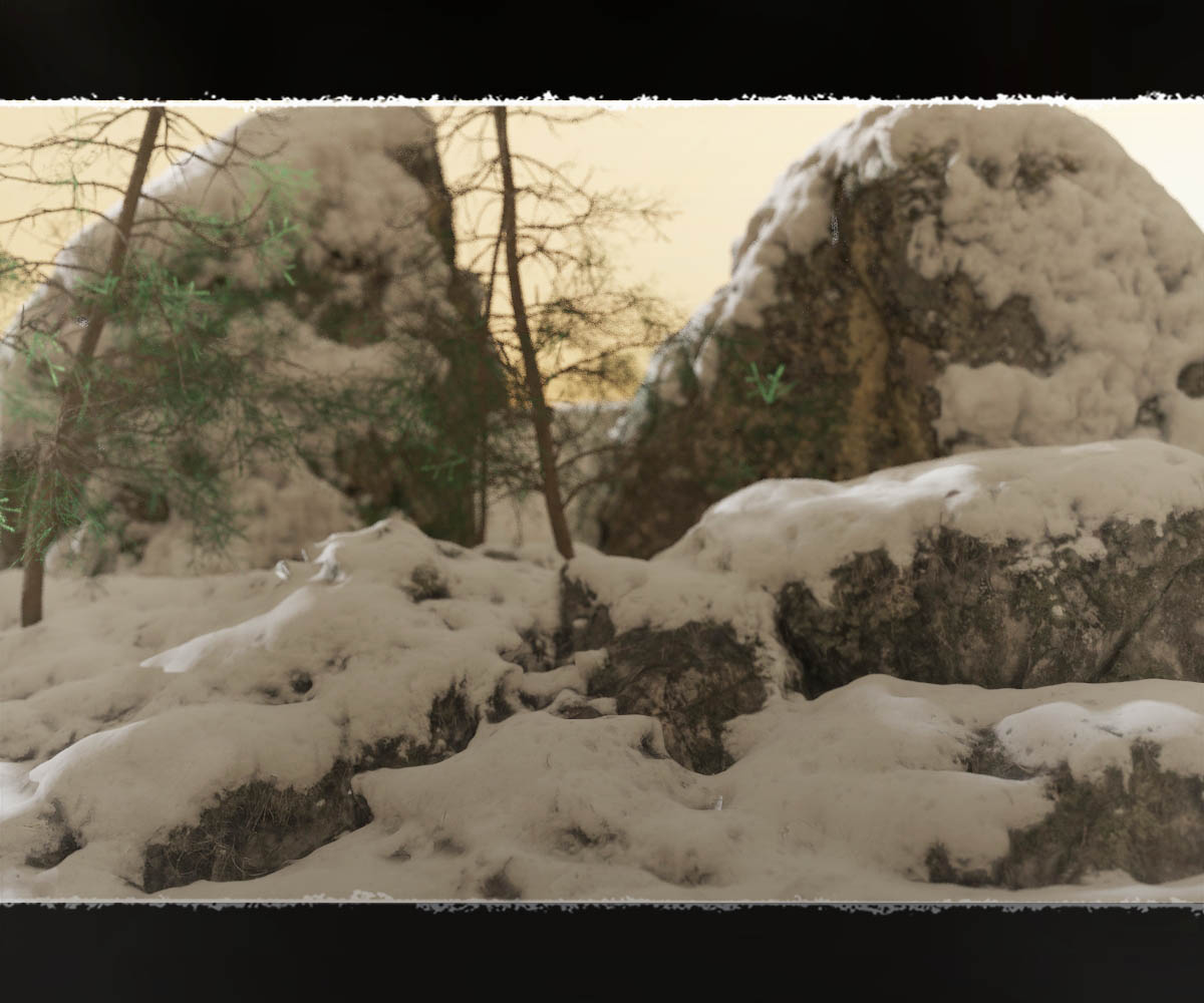 3D Scenery: Nordic Winter Woods by N/A