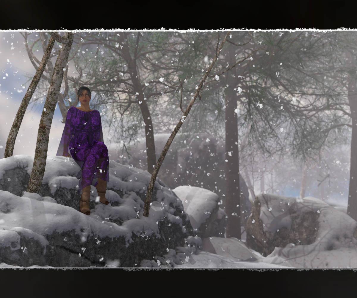 3D Scenery: Nordic Winter Woods by N/A