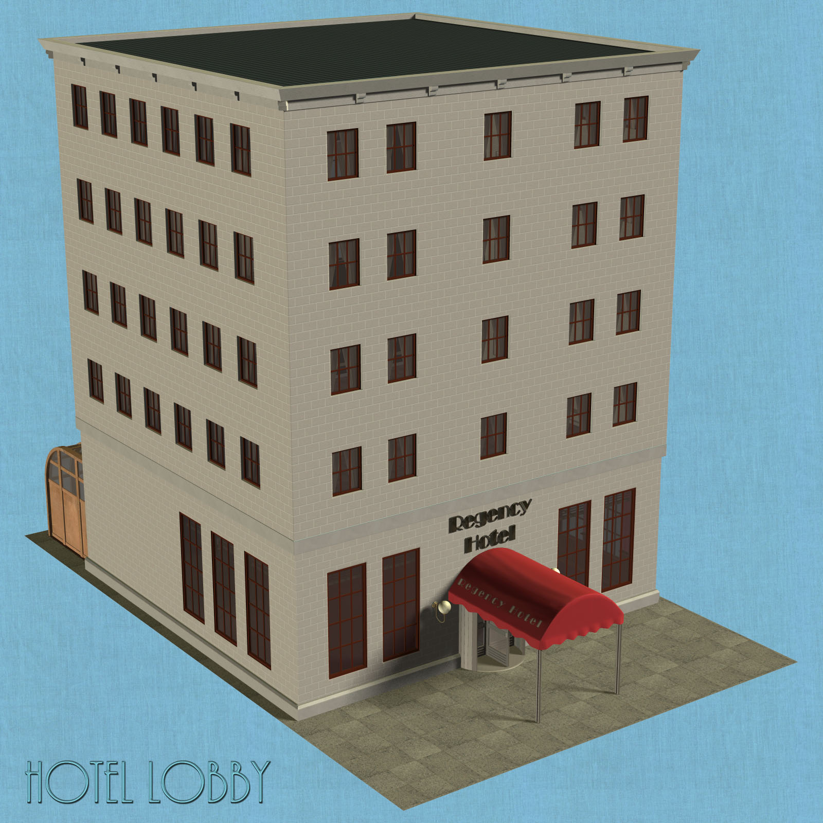 New Hotel Lobby by N/A