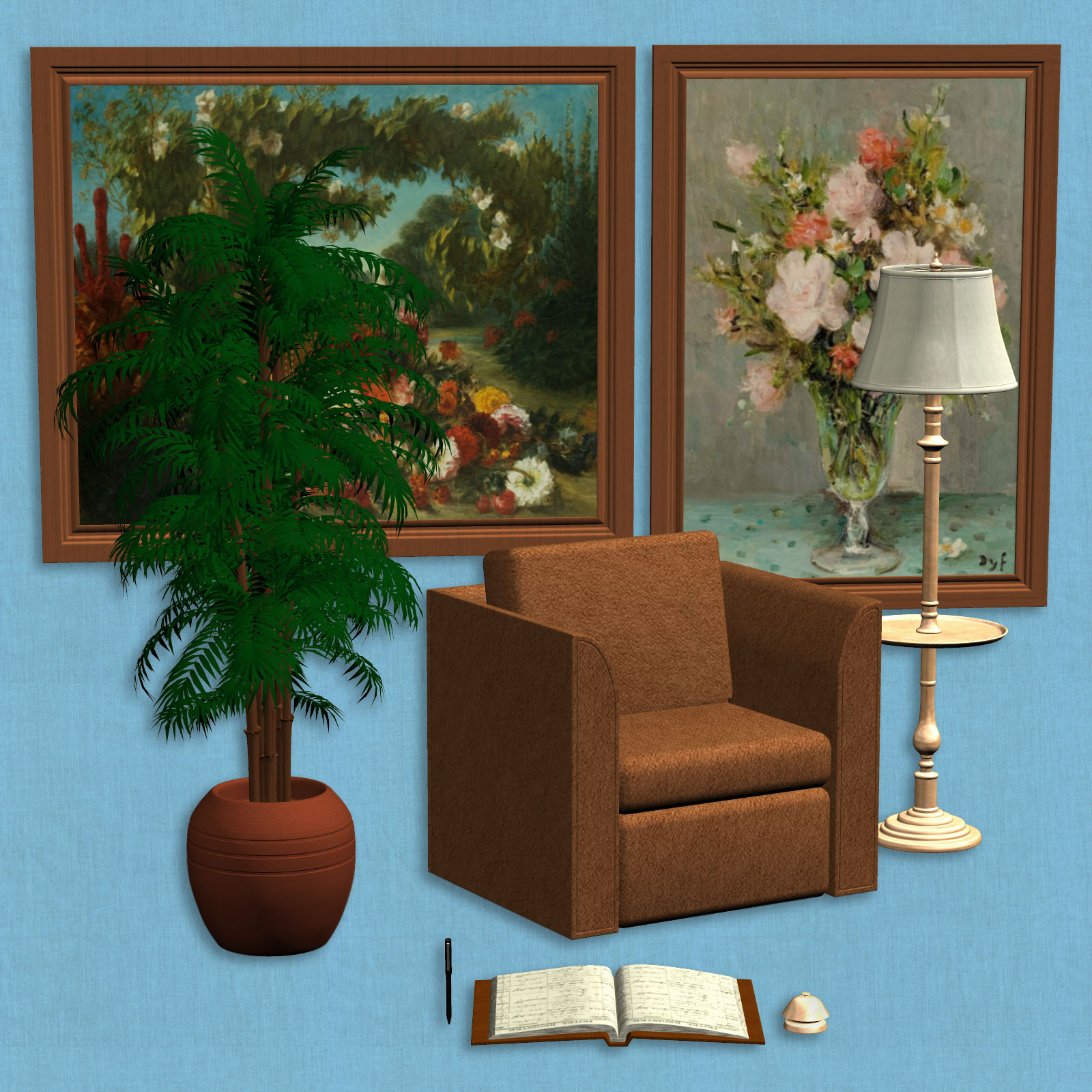 New Hotel Lobby by N/A