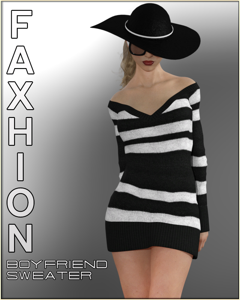 Faxhion - Boyfriend Sweater by N/A