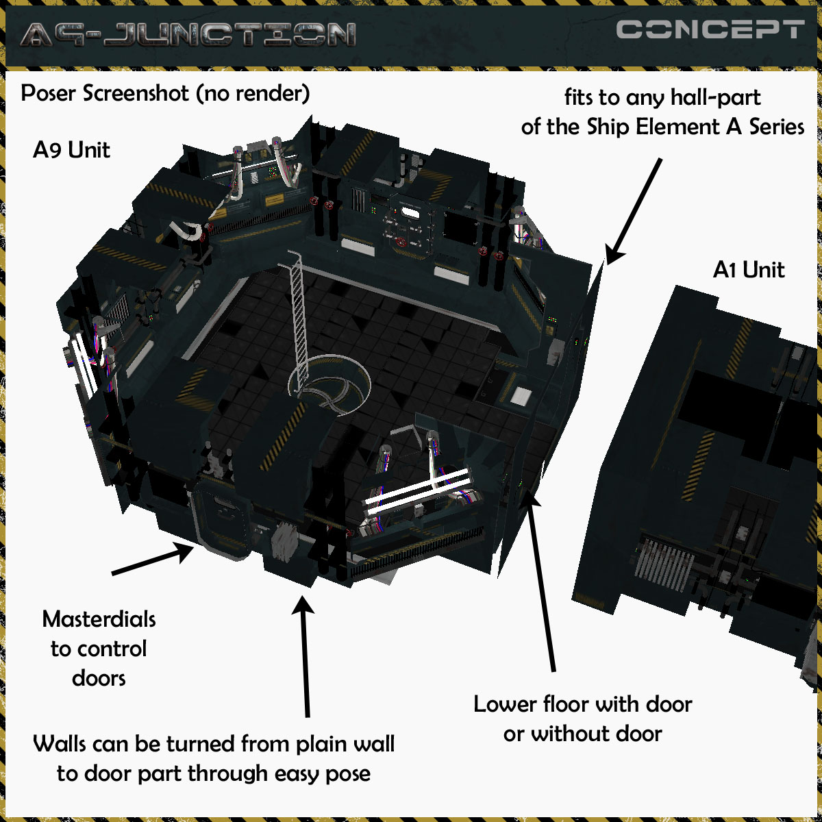Ship Elements A9: Junction Beta by N/A