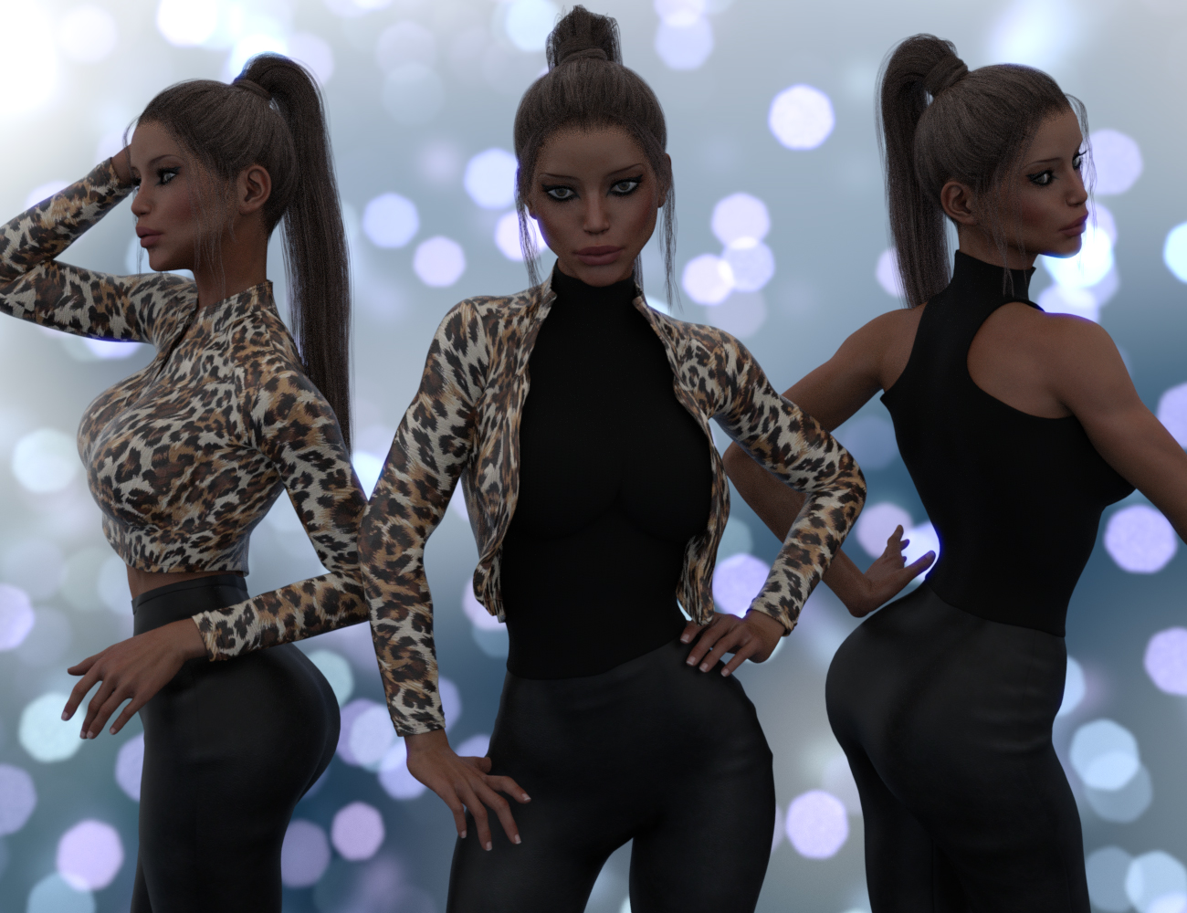 InStyle - X-Fashion Chic Jacket for Genesis 3 Female(s) by N/A