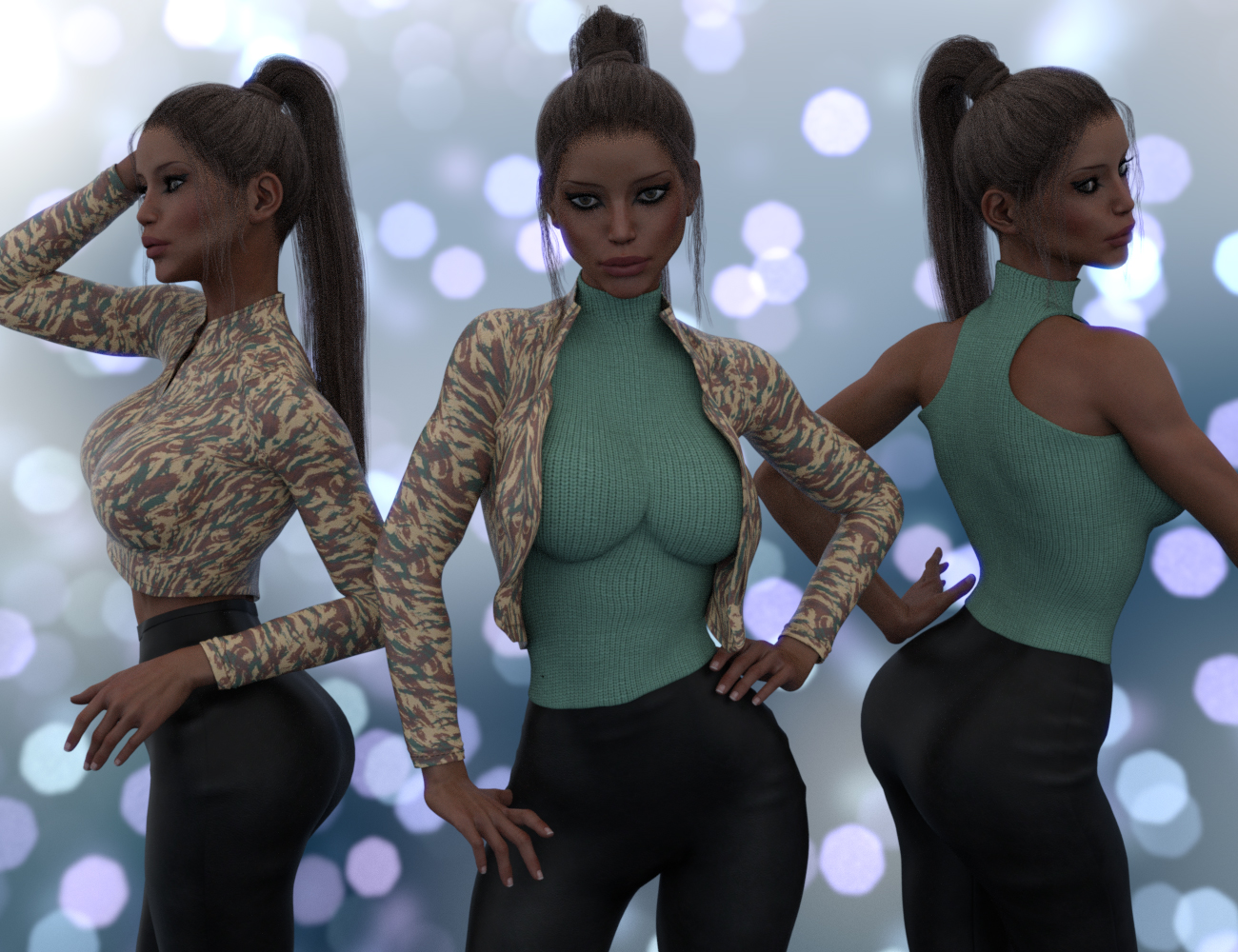 InStyle - X-Fashion Chic Jacket for Genesis 3 Female(s) by N/A