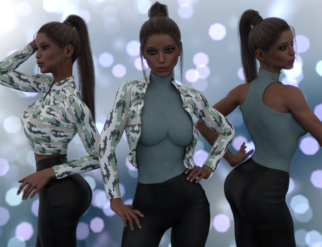 InStyle - X-Fashion Chic Jacket for Genesis 3 Female(s) by N/A