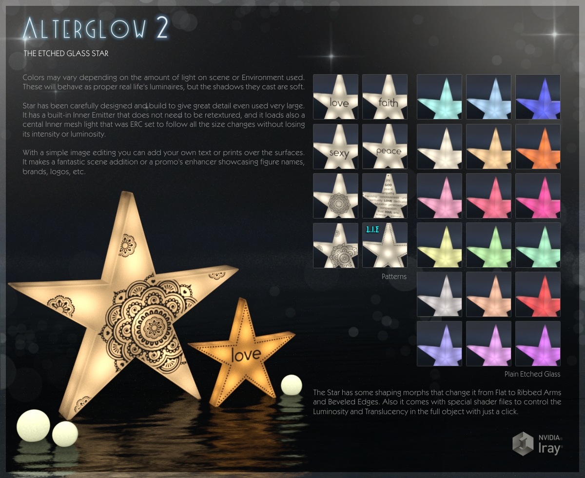 AlterGlow 2 - Iray Lighting System by N/A
