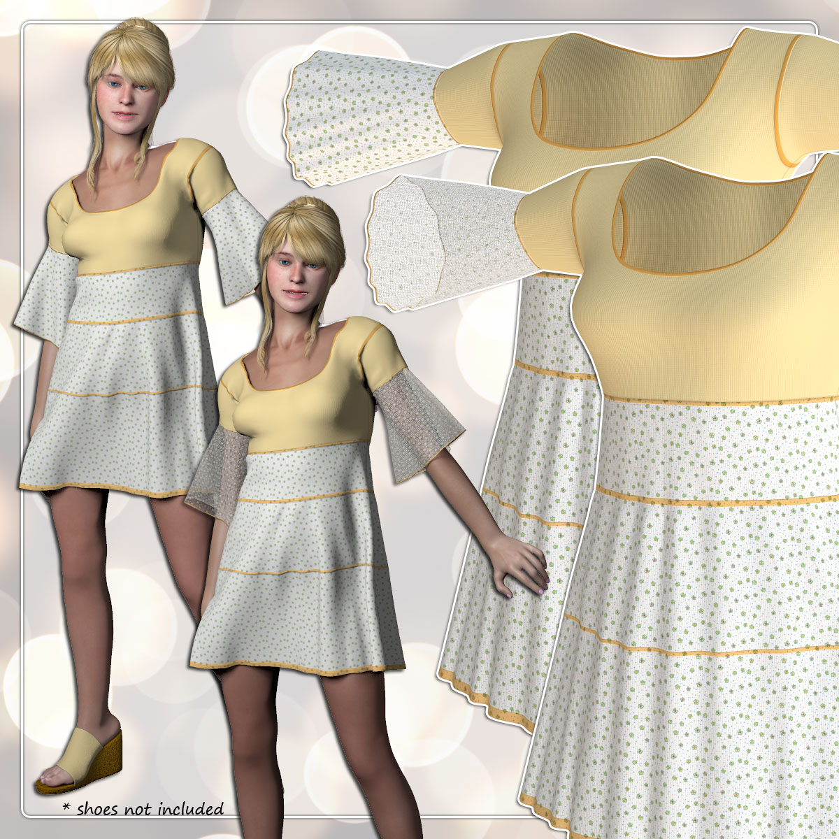 Pauline Boho Dress by N/A