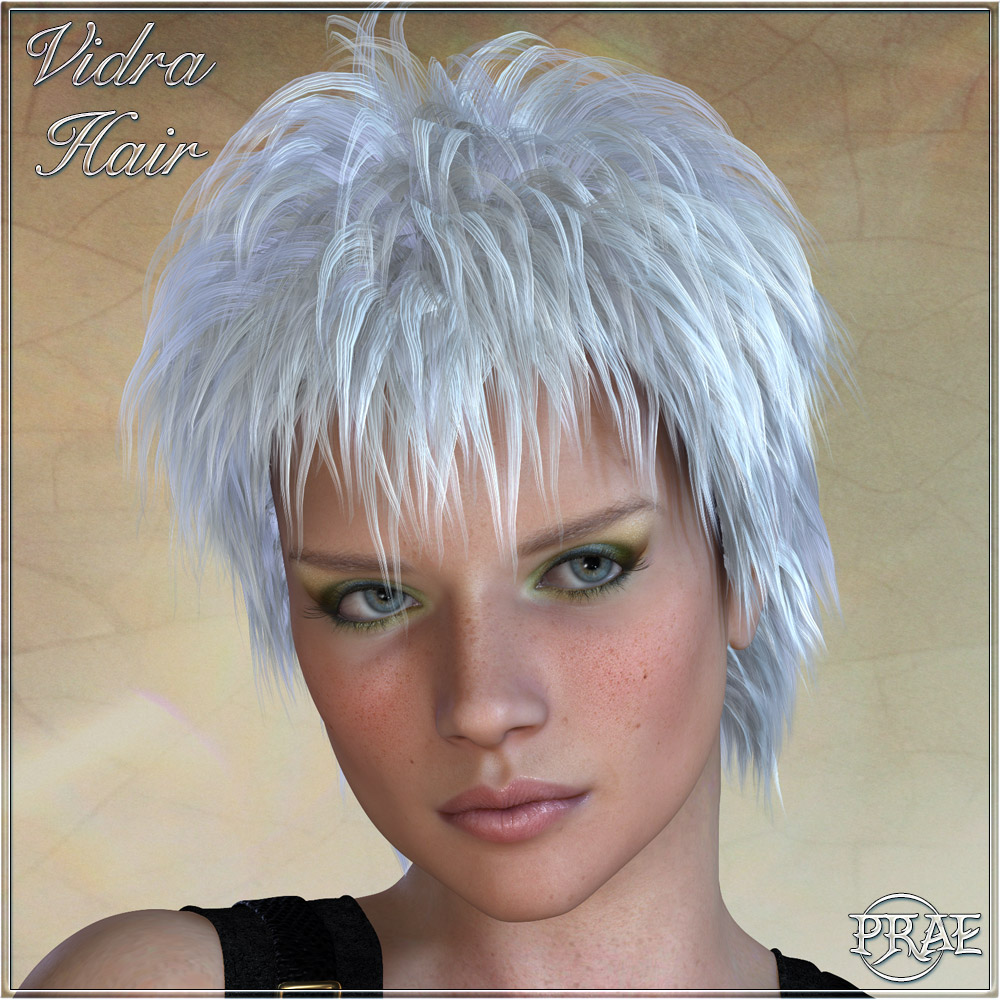 Vidra Hair For poser by N/A