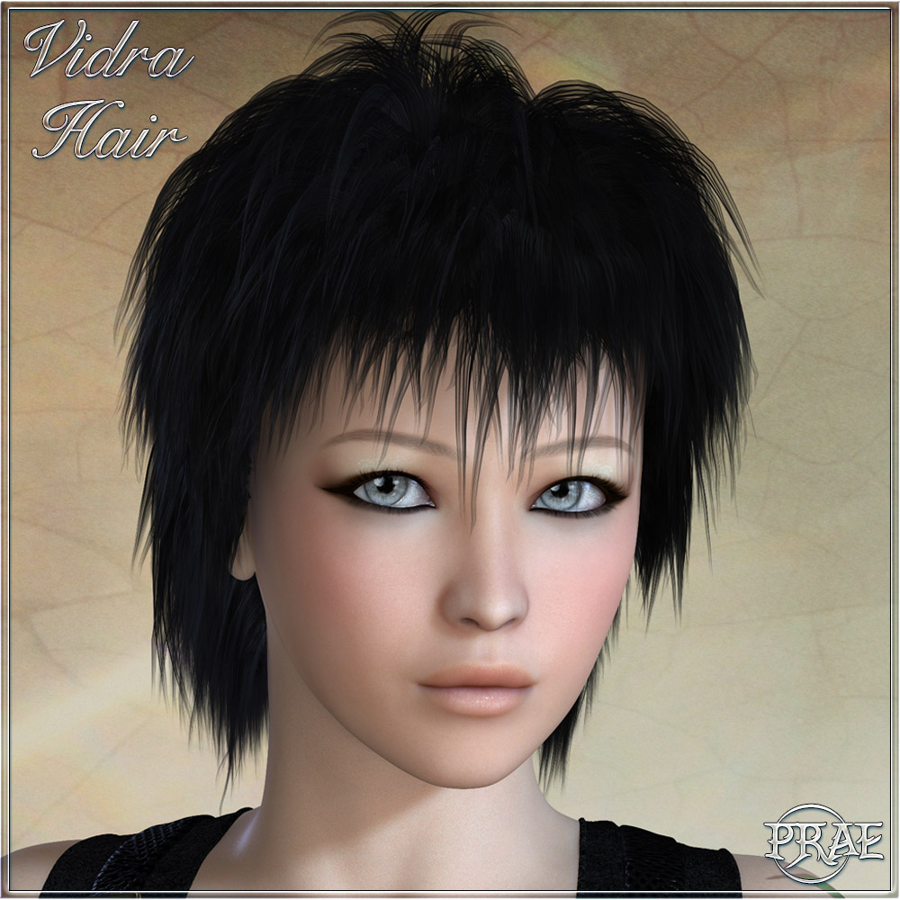 Vidra Hair For poser by N/A