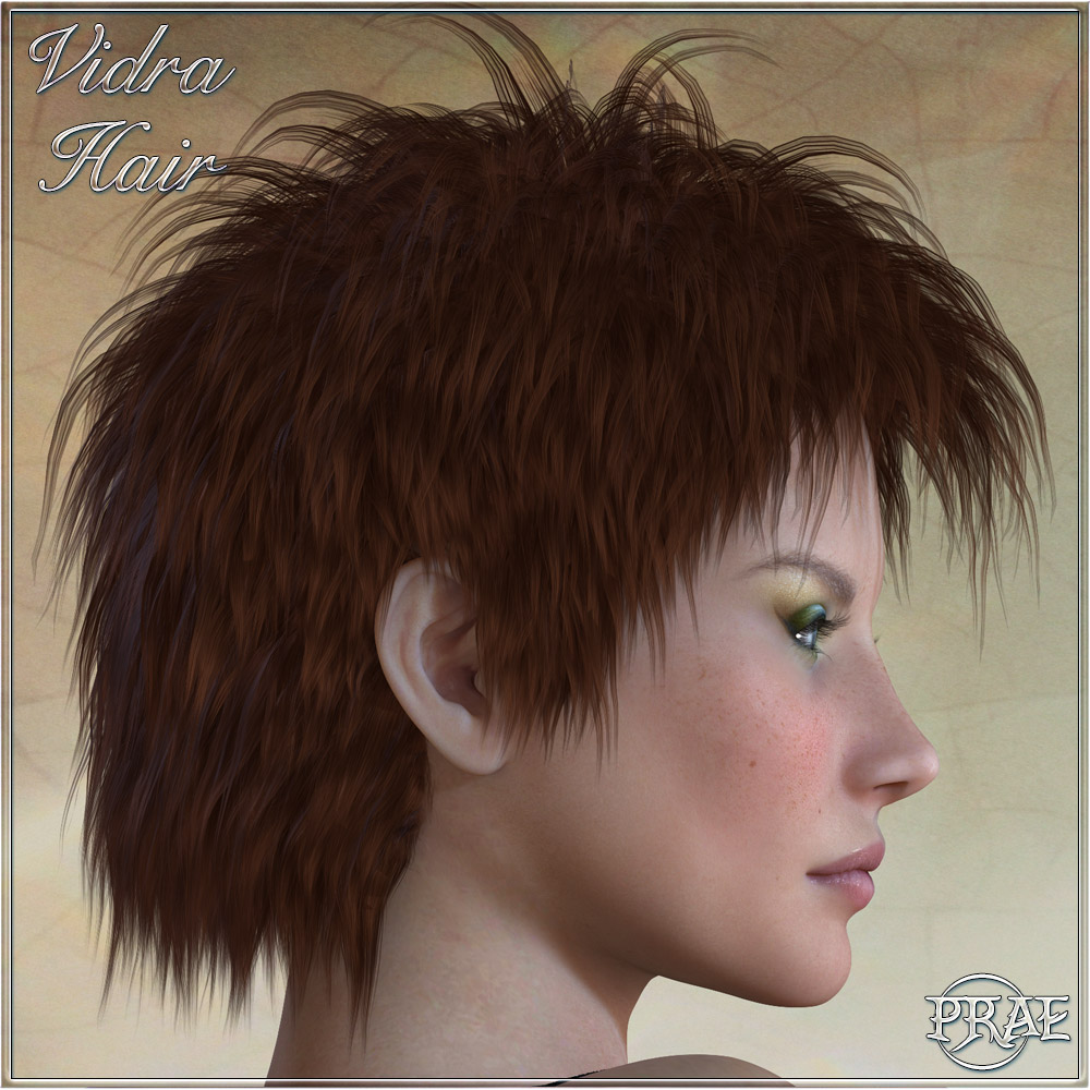 Vidra Hair For poser by N/A