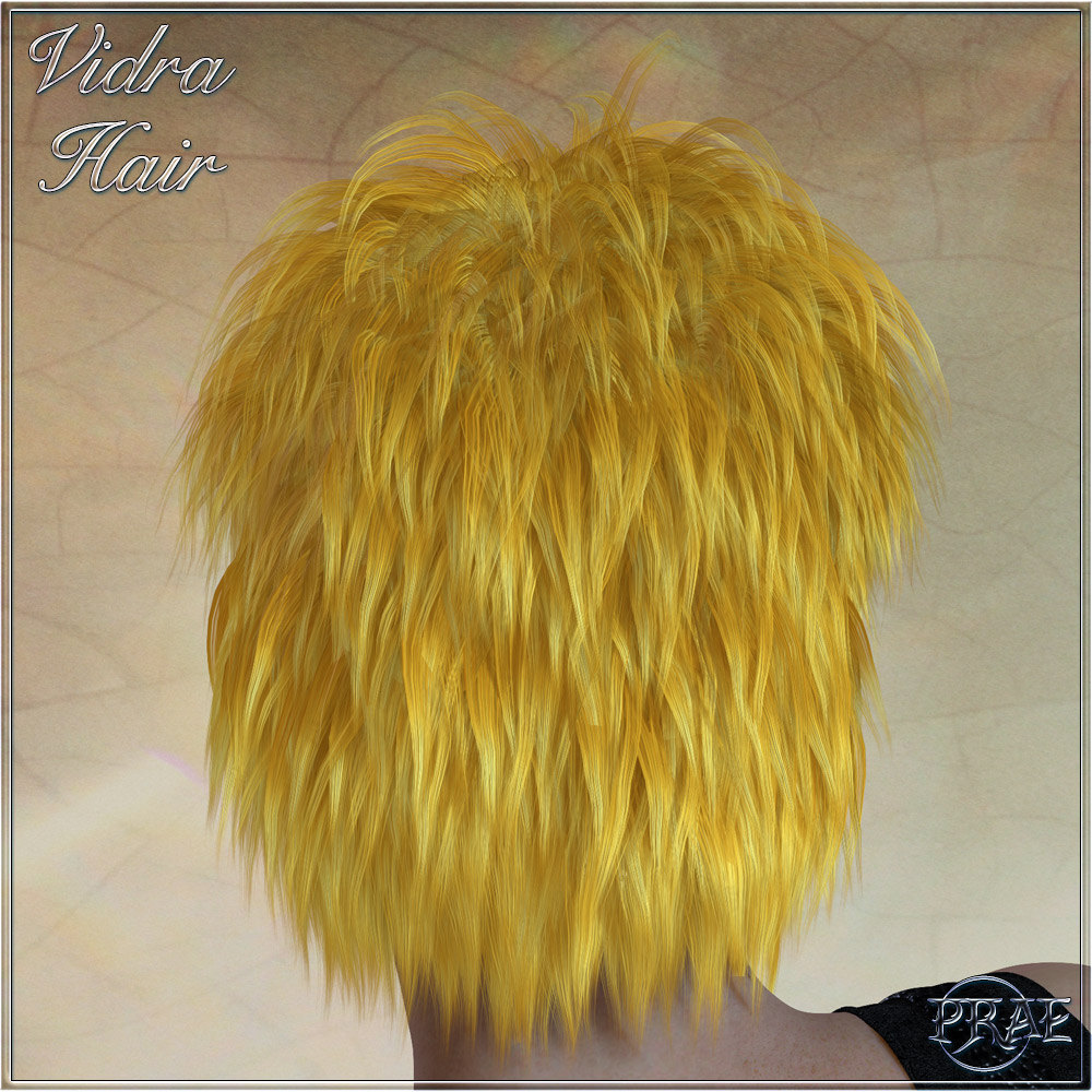 Vidra Hair For poser by N/A