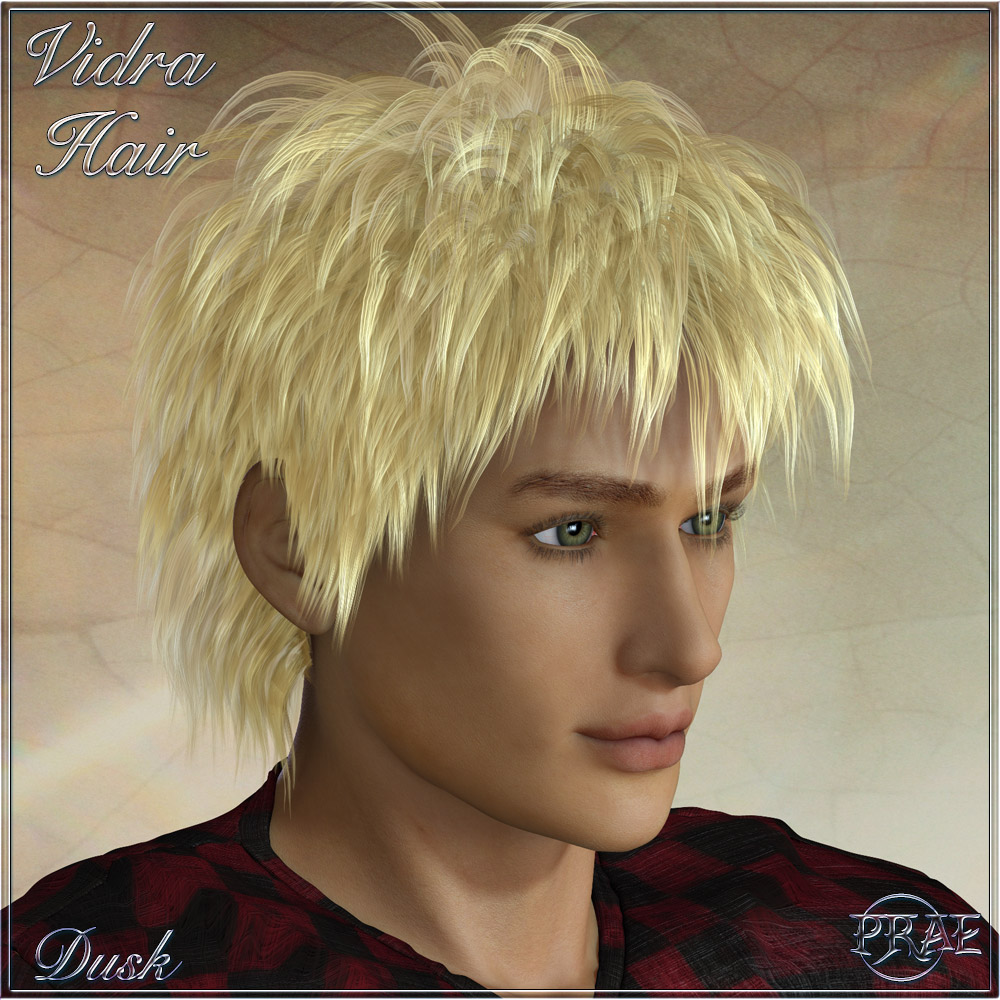 Vidra Hair For poser by N/A