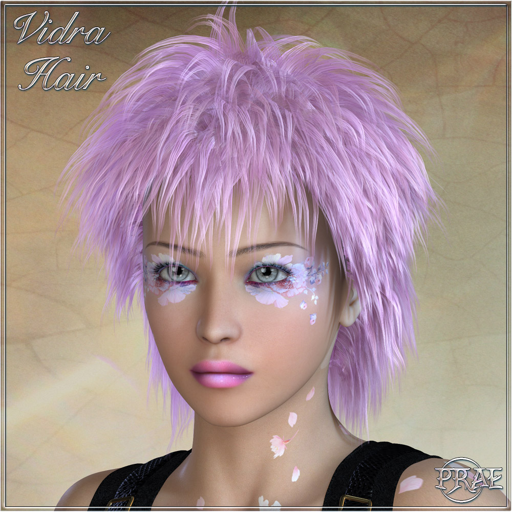 Vidra Hair For poser by N/A