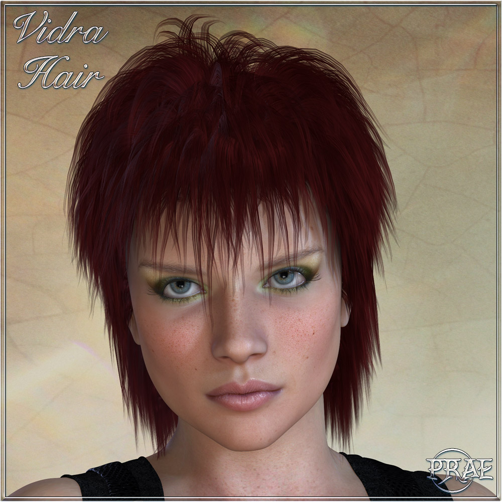 Vidra Hair For poser by N/A