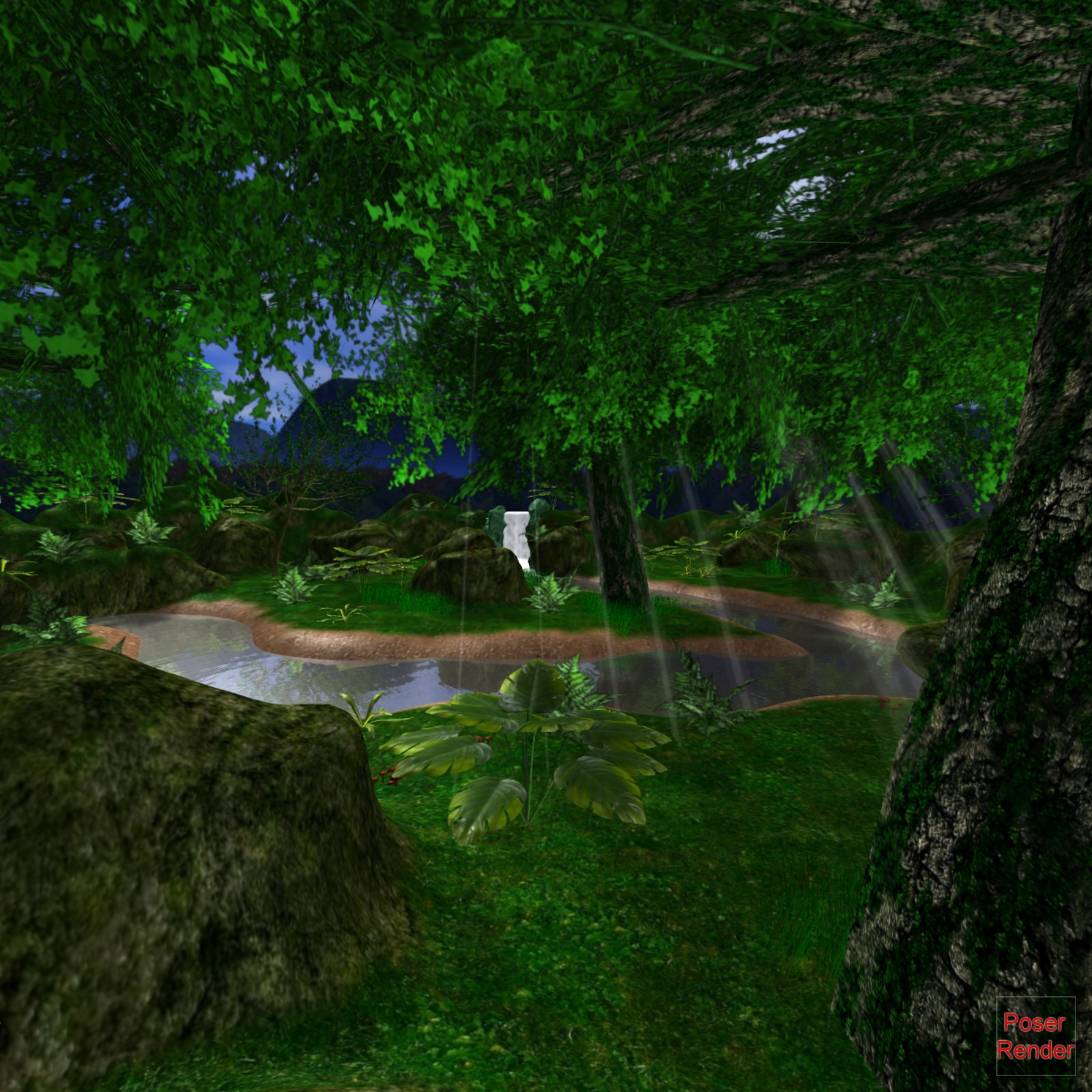 Rainforest Poser by N/A