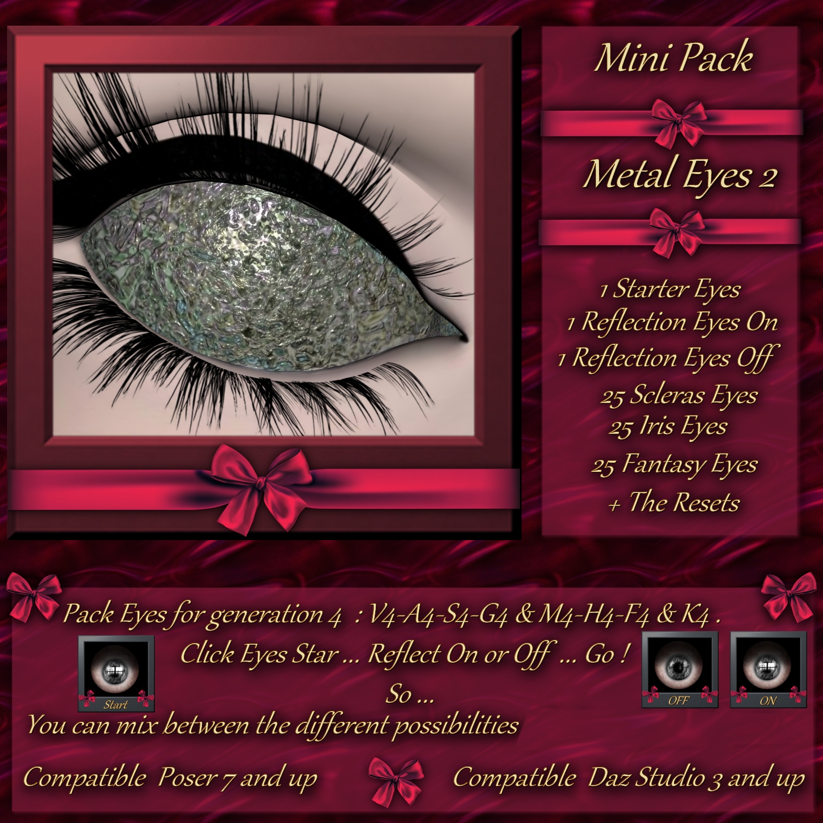 Mini Pack : Metal Eyes 2 for Generation 4 by N/A