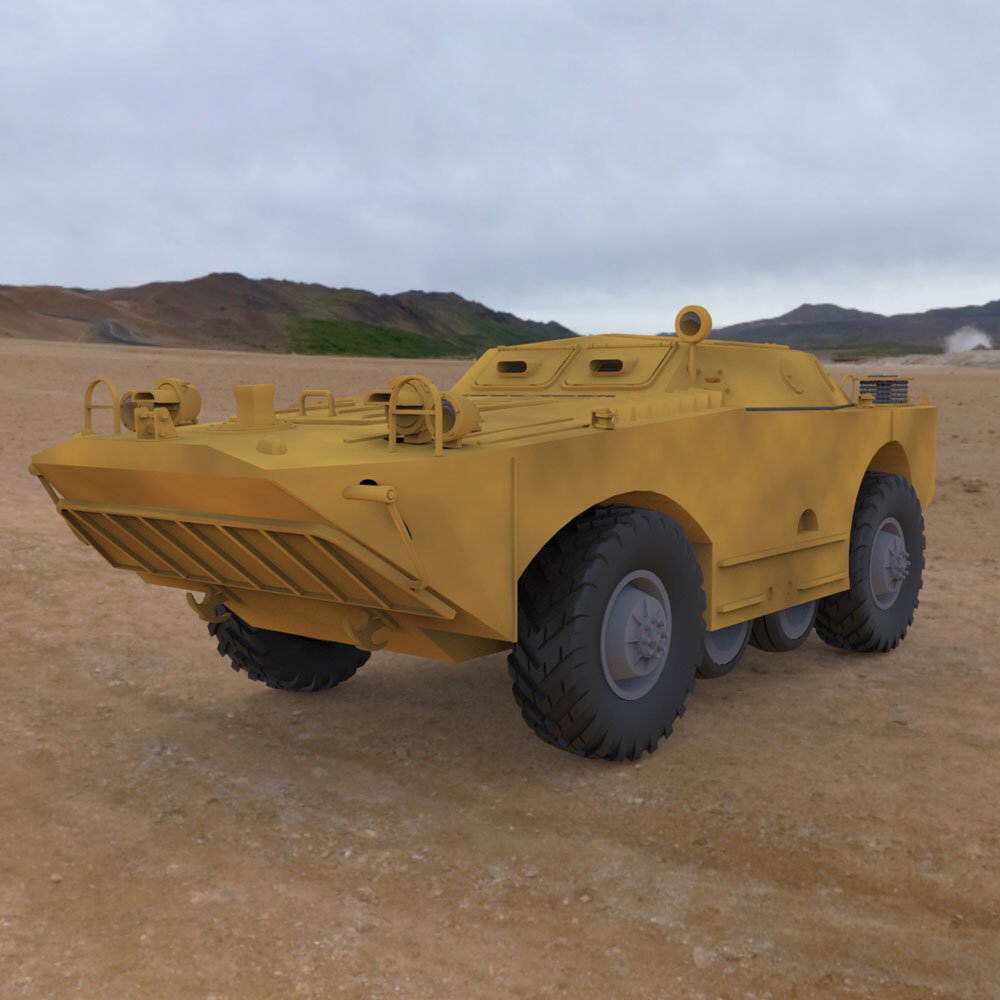 BRDM 1 for Poser by N/A
