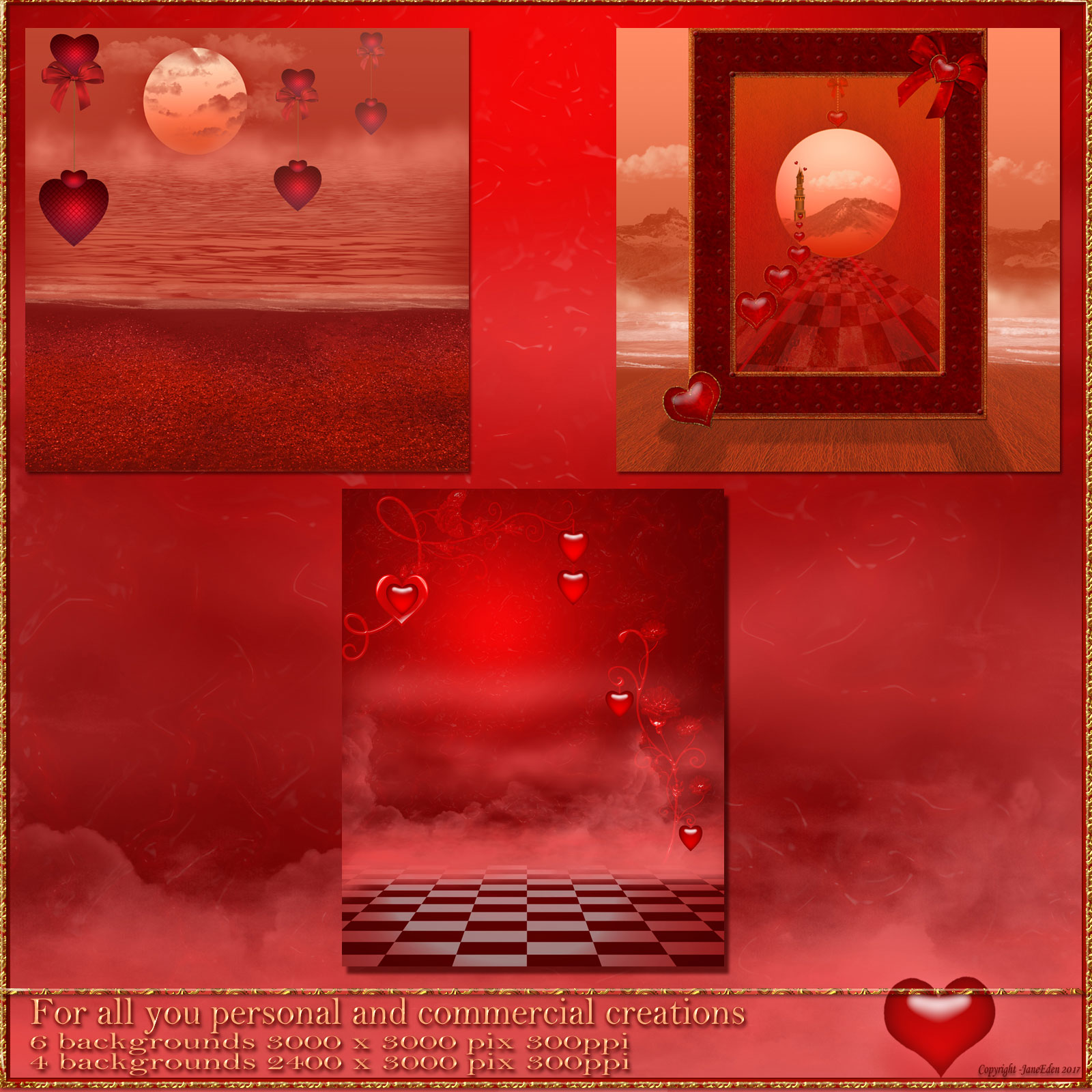 Jane Edens Valentine Dreaming by N/A