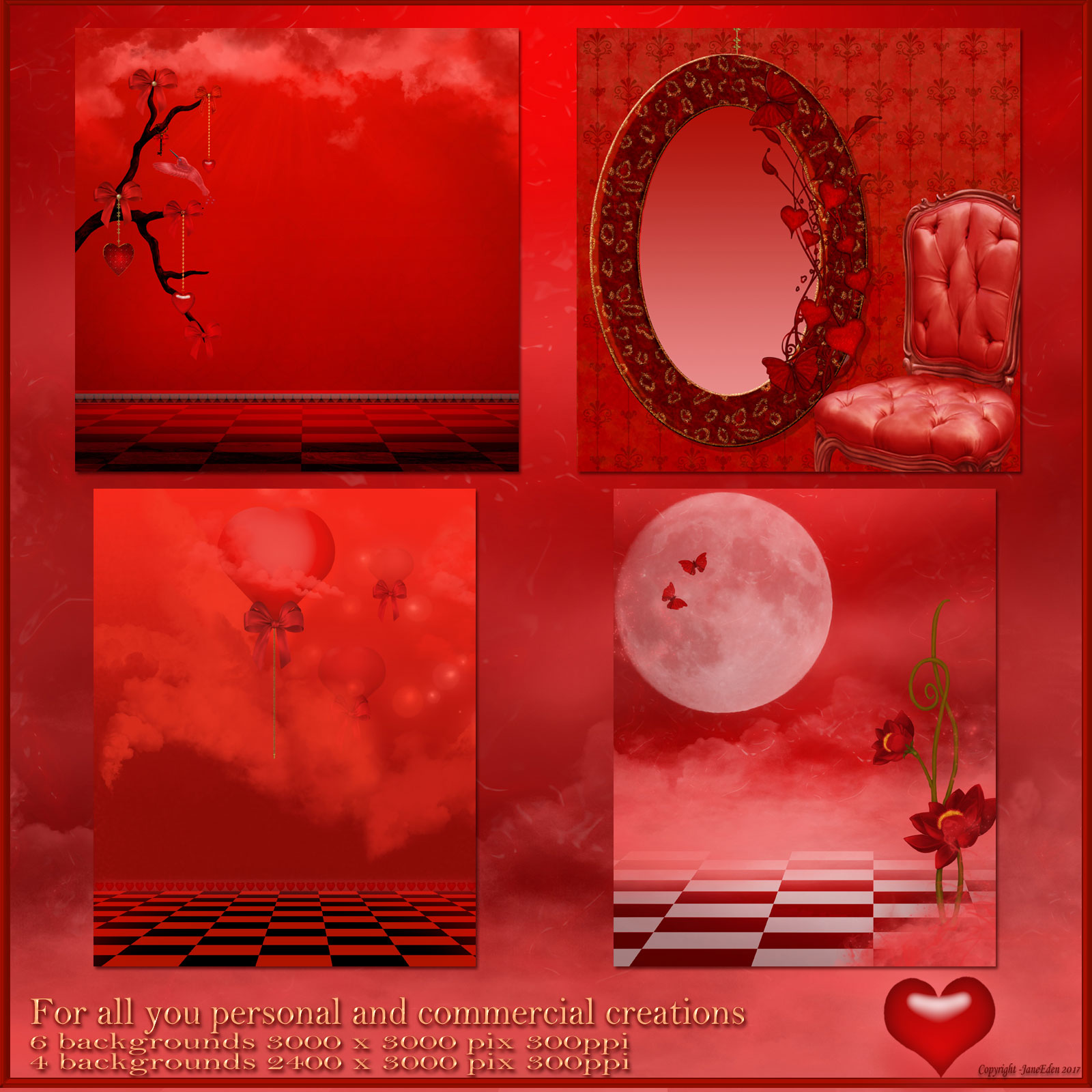 Jane Edens Valentine Dreaming by N/A