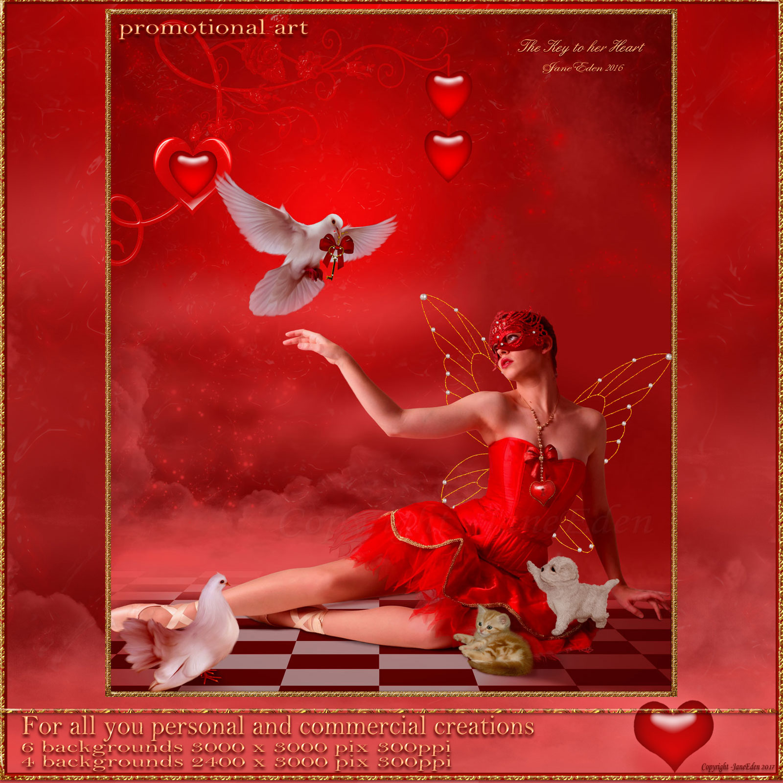 Jane Edens Valentine Dreaming by N/A